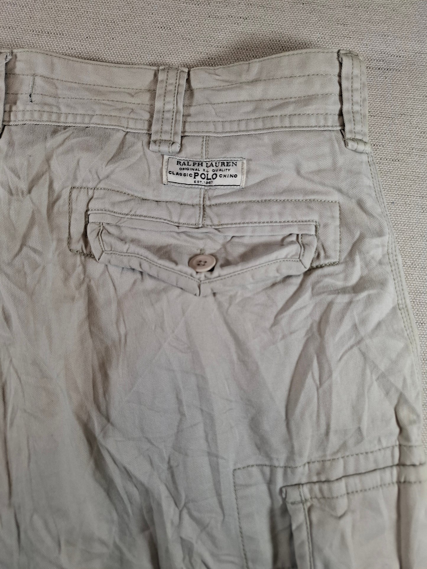 001171 Polo Ralph Lauren Shorts size 38 Khaki