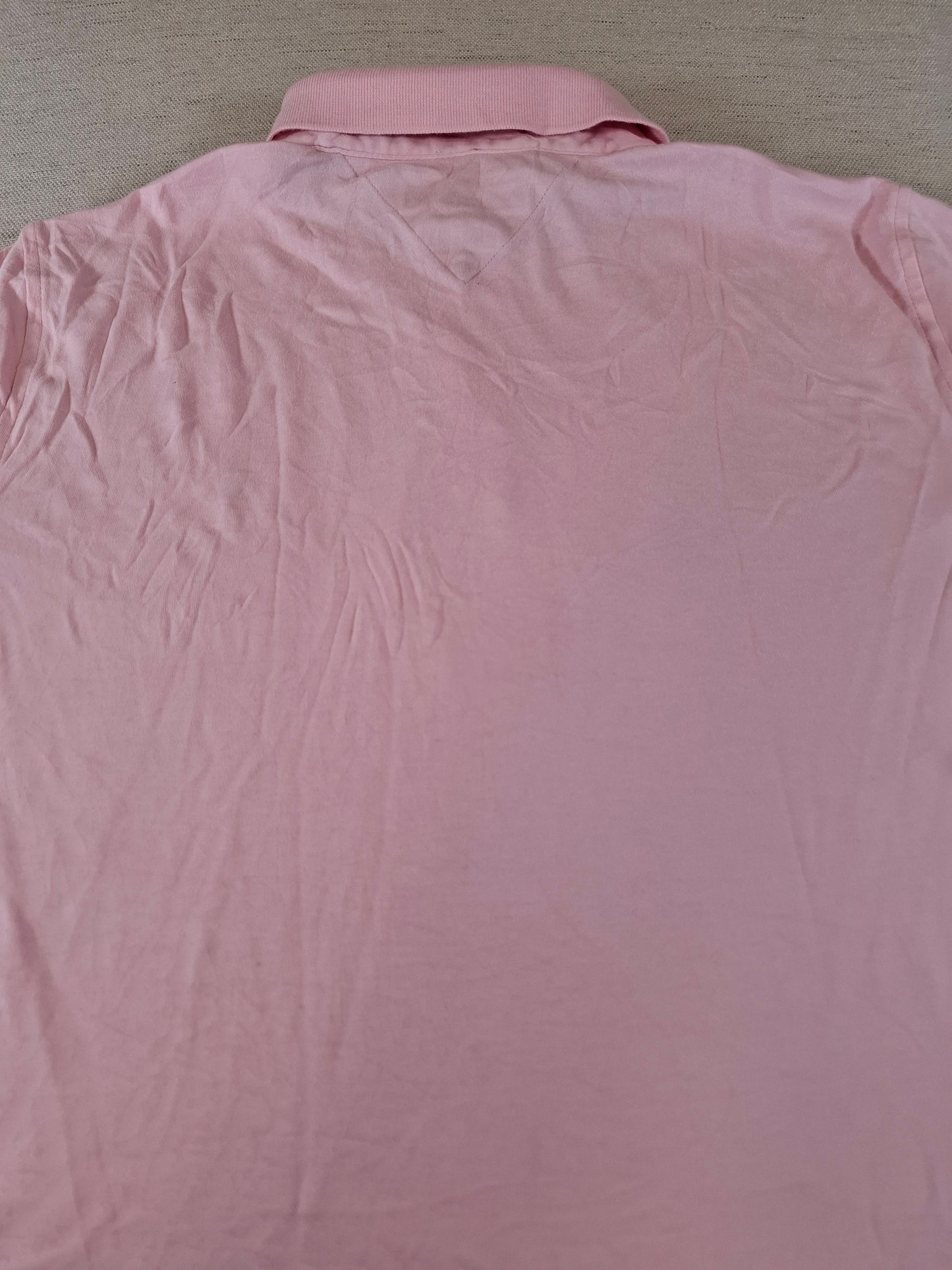 001251 Tommy Hilfiger Polo shirt size M Pink