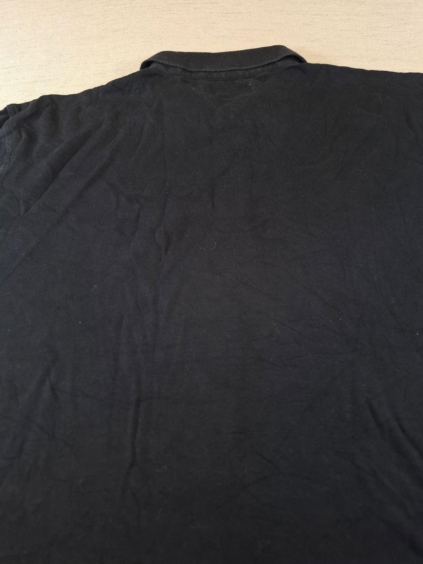 001255 Tommy Hilfiger Polo shirt size L Black