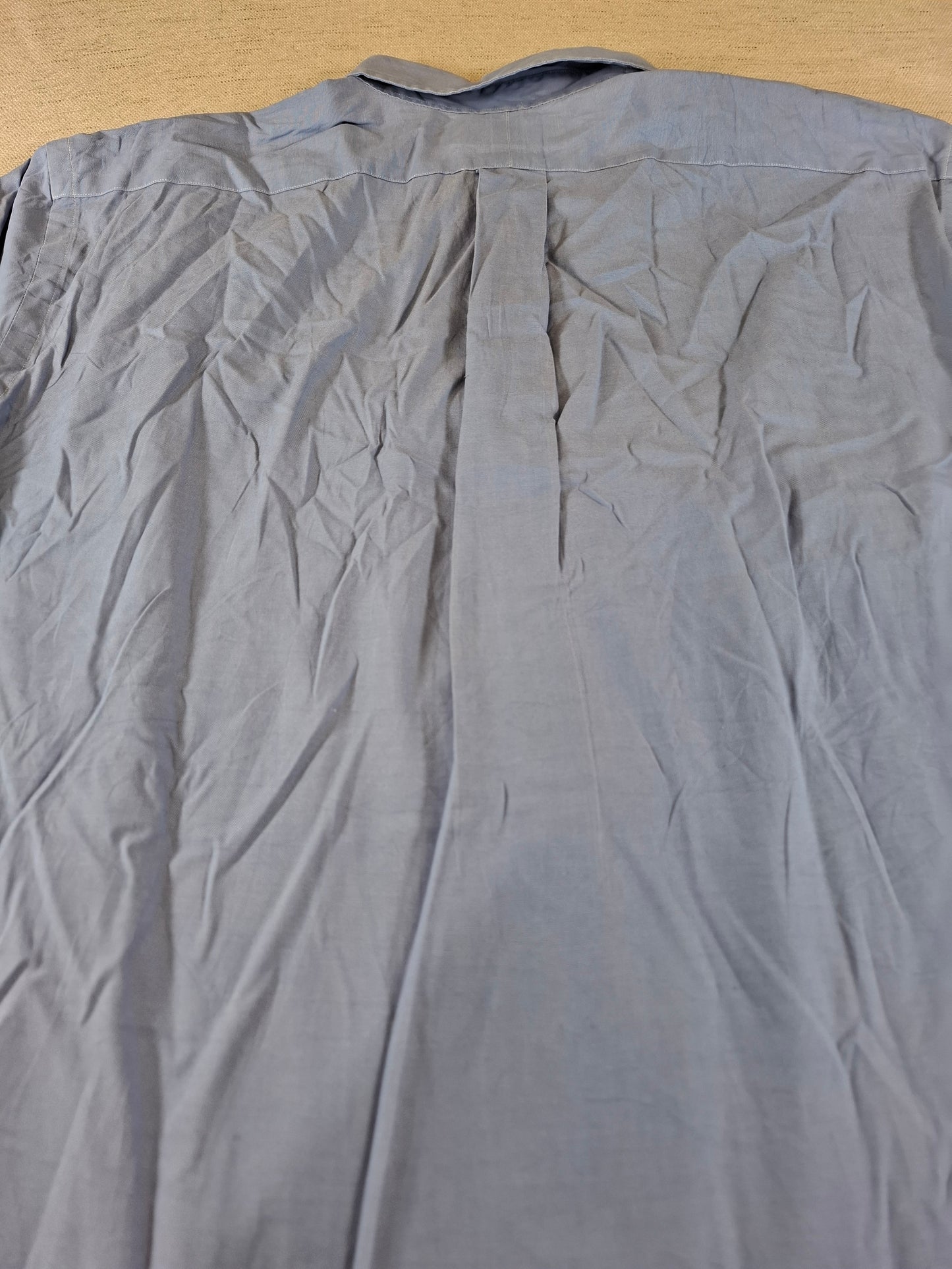 001267 Polo Ralph Lauren Button down shirt size 34/35 16-50 Light Blue
