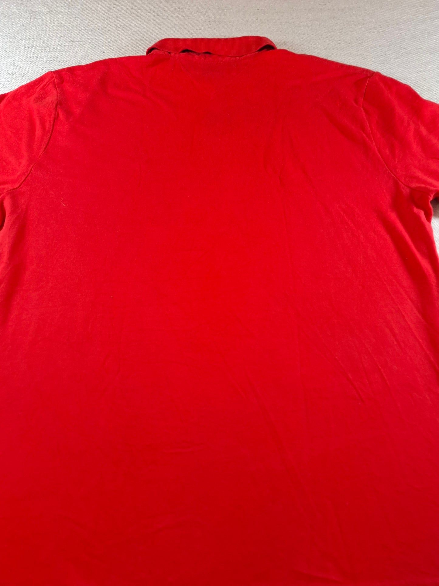 001291 Tommy Hilfiger Polo shirt size M Red