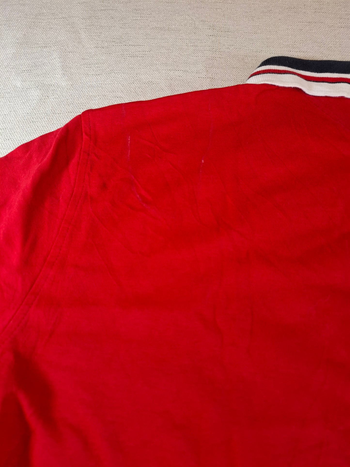 001297 Tommy Hilfiger Polo shirt size L Red