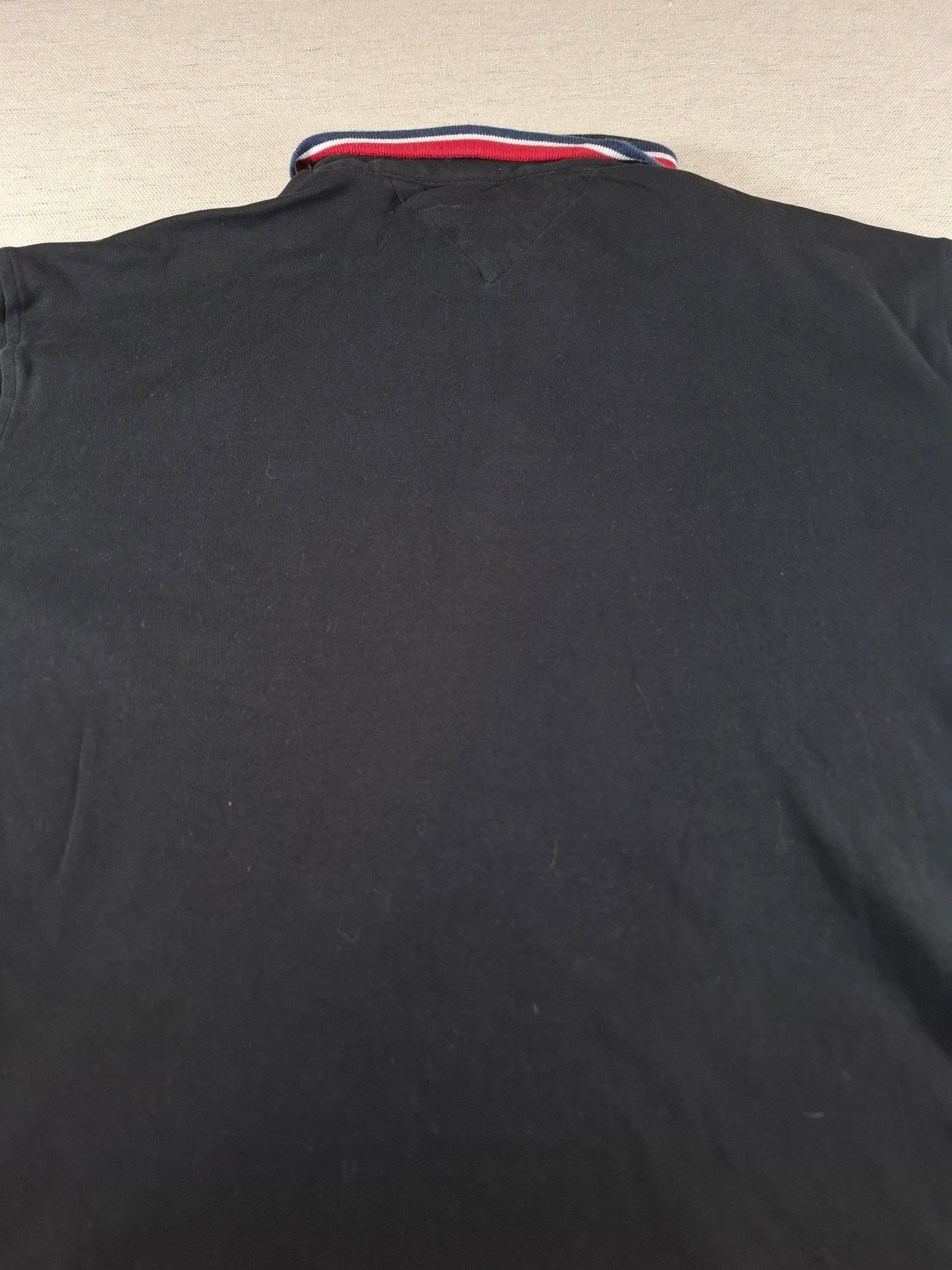 001354 Tommy Hilfiger Polo shirt size XL Black