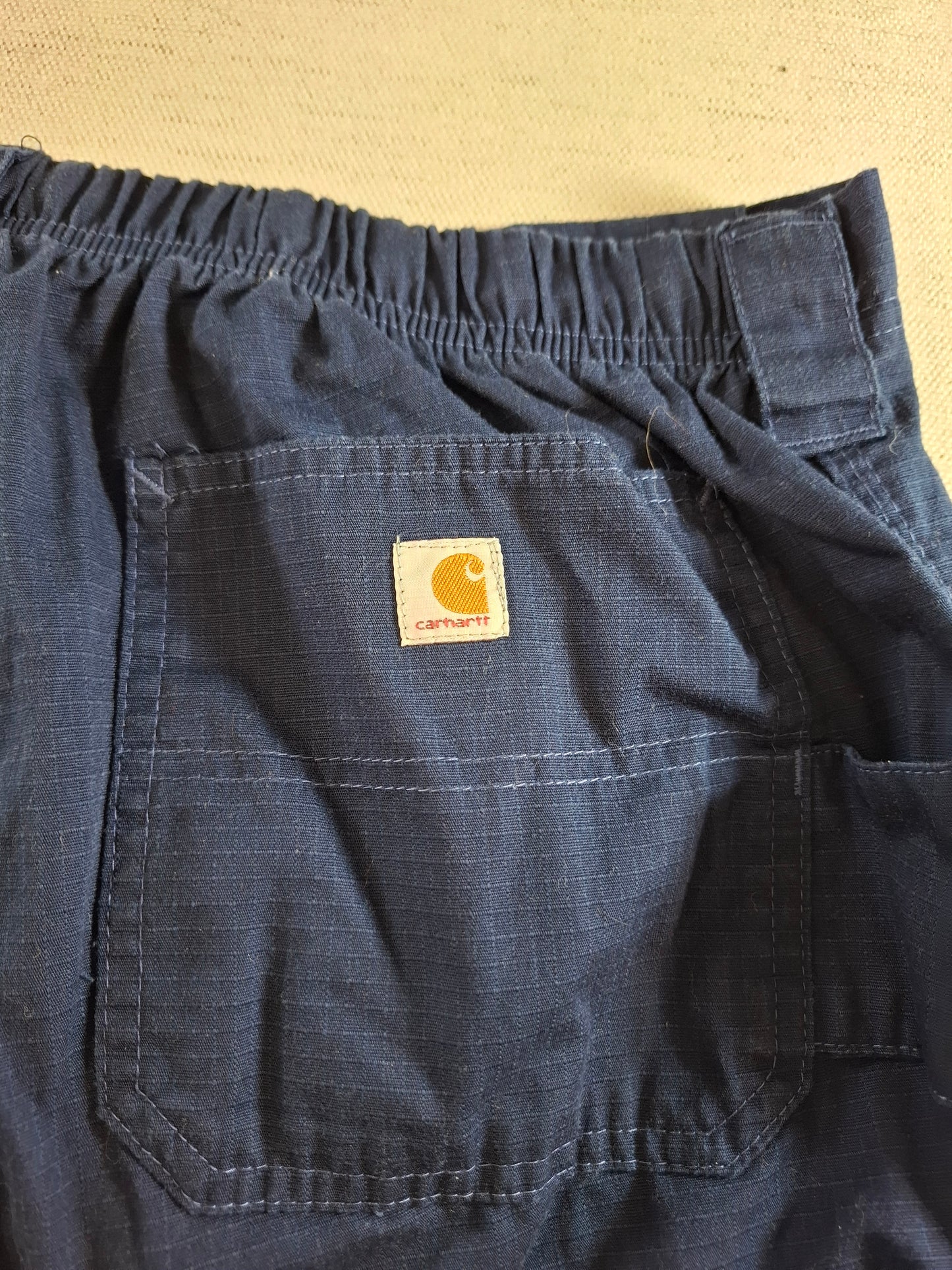 001400 – Carhartt Work Pants – Mid Blue, Size L