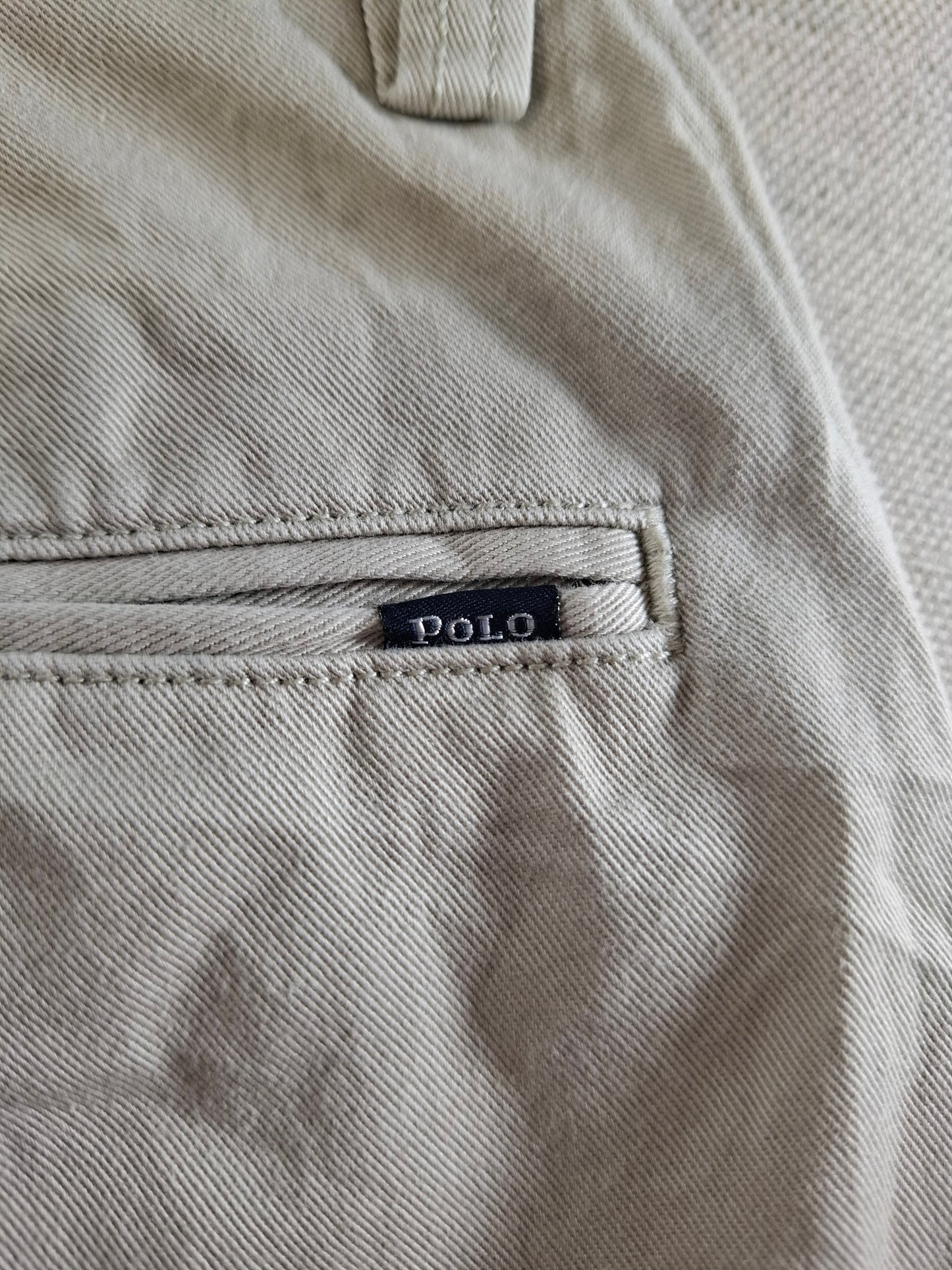 001515 – Polo Ralph Lauren Chino Pants – Beige, Size 34/30
