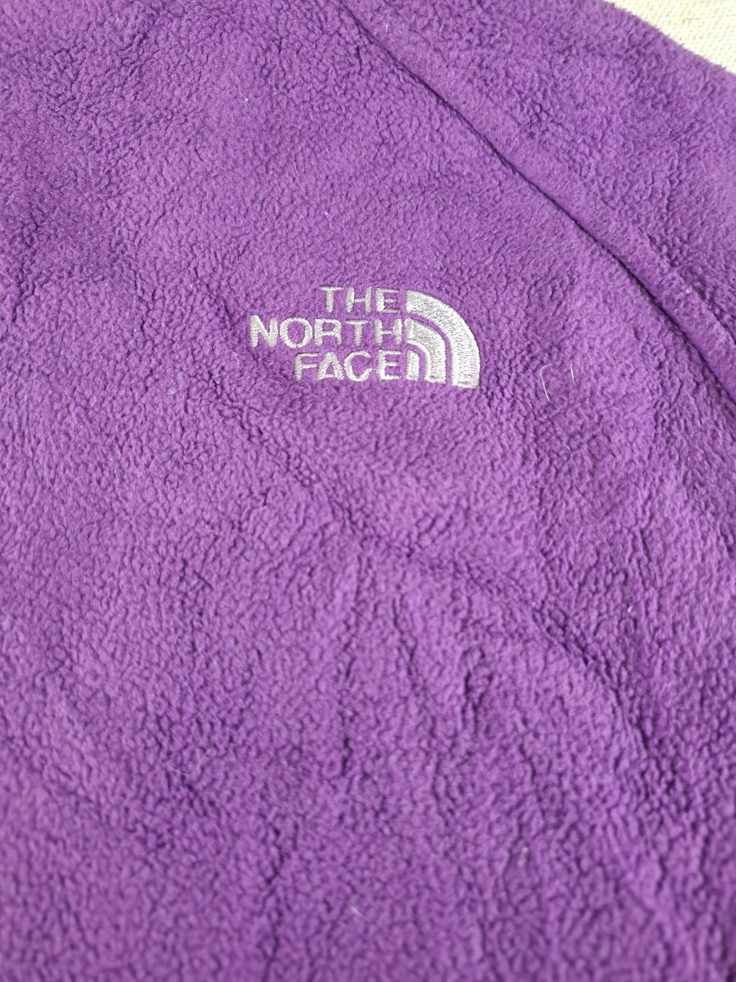 001550 – The North Face Fleece Jacket – Purple, Size Women's L