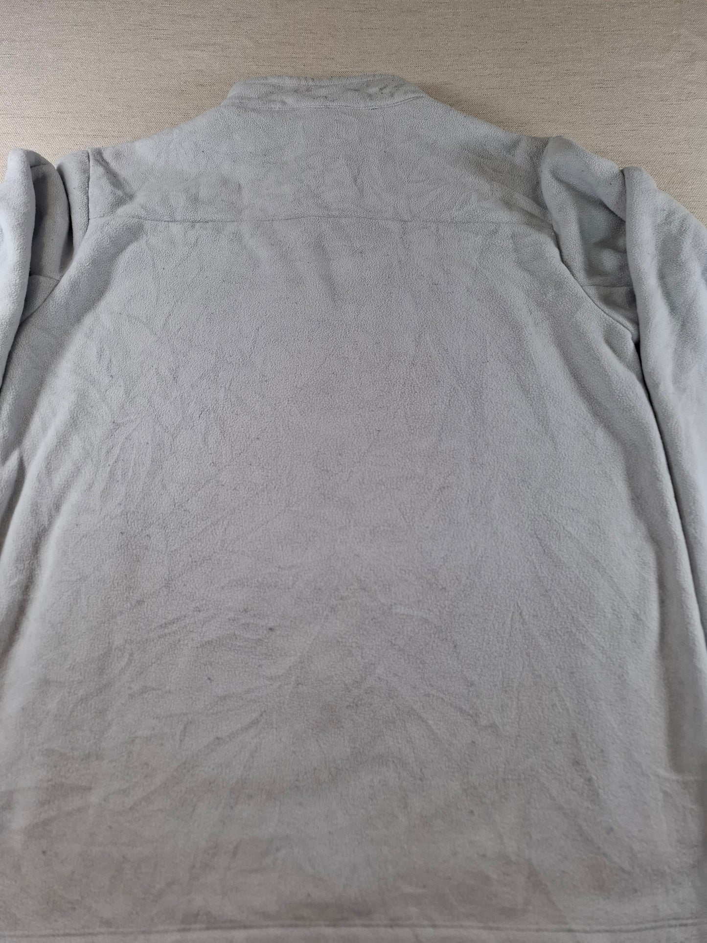 001555 – The North Face Fleece Jacket – Grey, Size Men's S