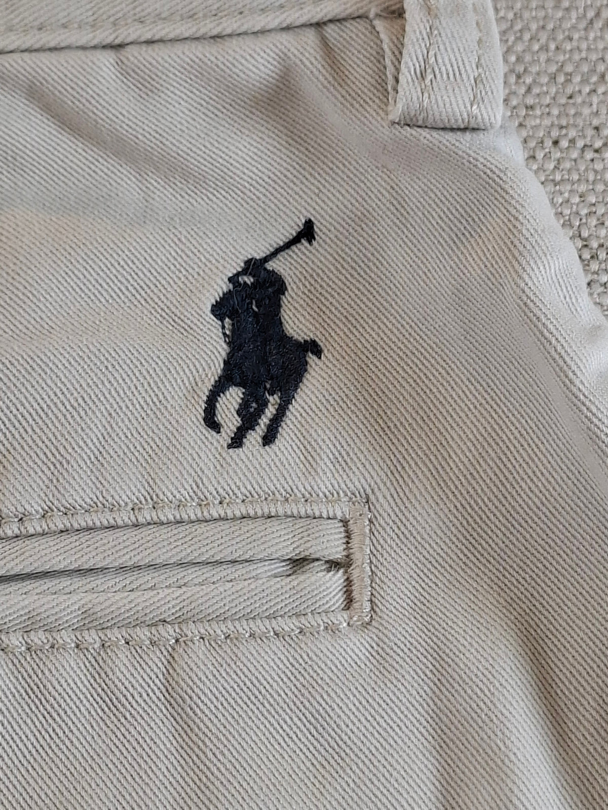 000418 – Polo Ralph Lauren Chino – Beige/Cream, Size 36/30