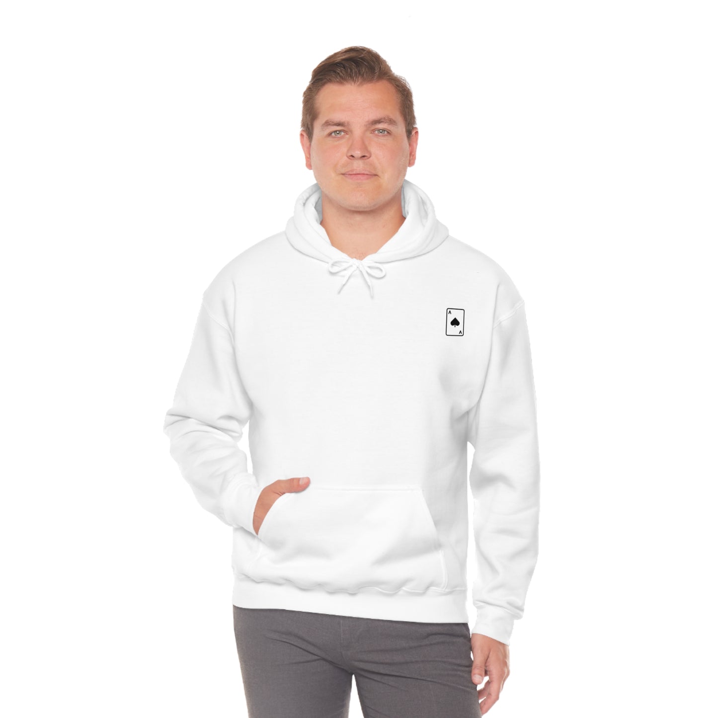 Poker Card Unisex Heavy Blend™ Hooded Sweatshirt