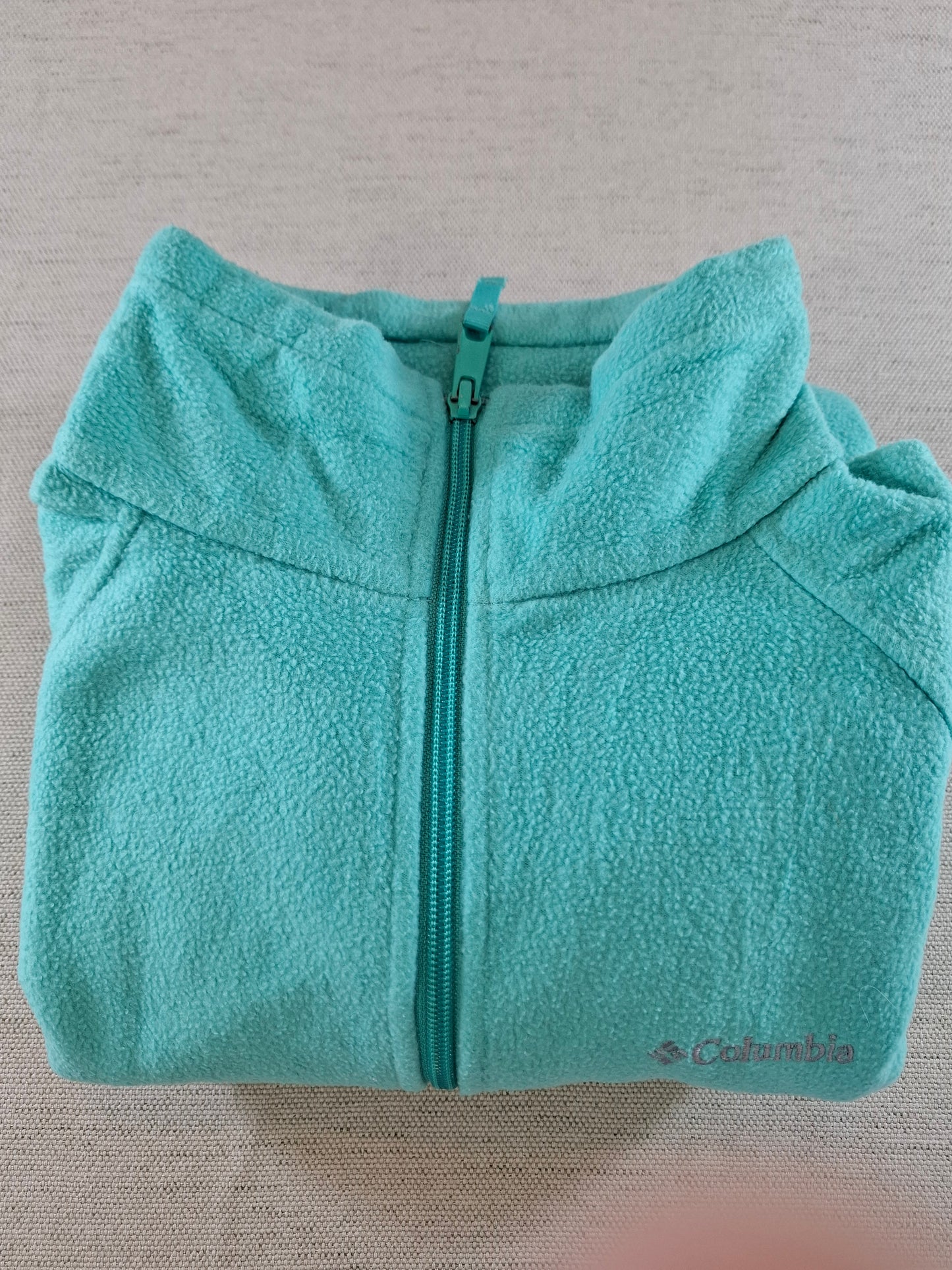 001148 Columbia Fleece size L Turquoise