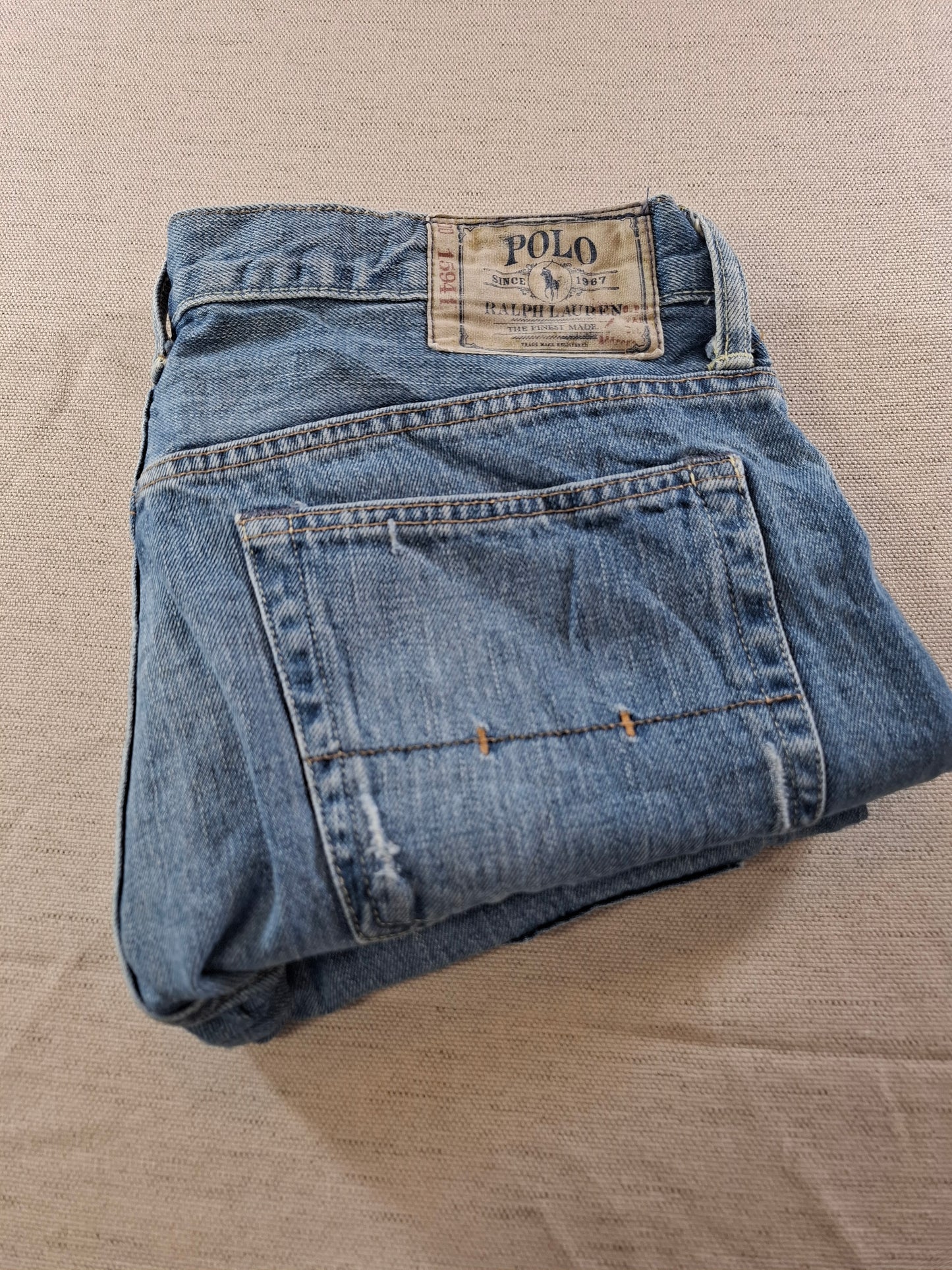 000218 Polo Ralph Lauren Jeans size 33/30 Blue