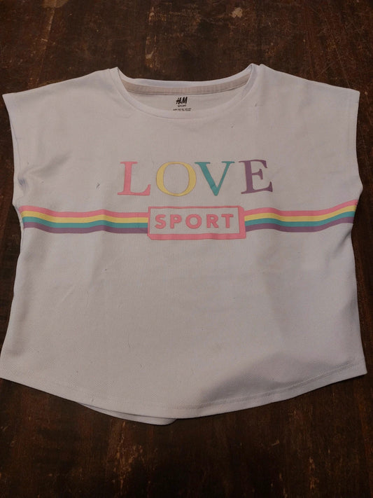 Love Sport mouwloos shirt H&M