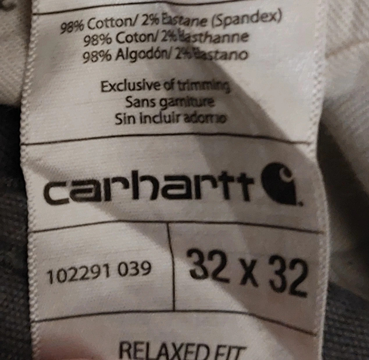 Carhartt work pants Grey 32x32