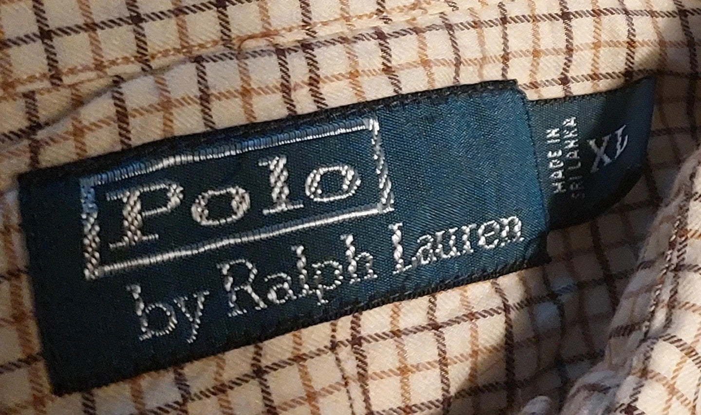 Polo Ralph Lauren overhemd maat XL geruit