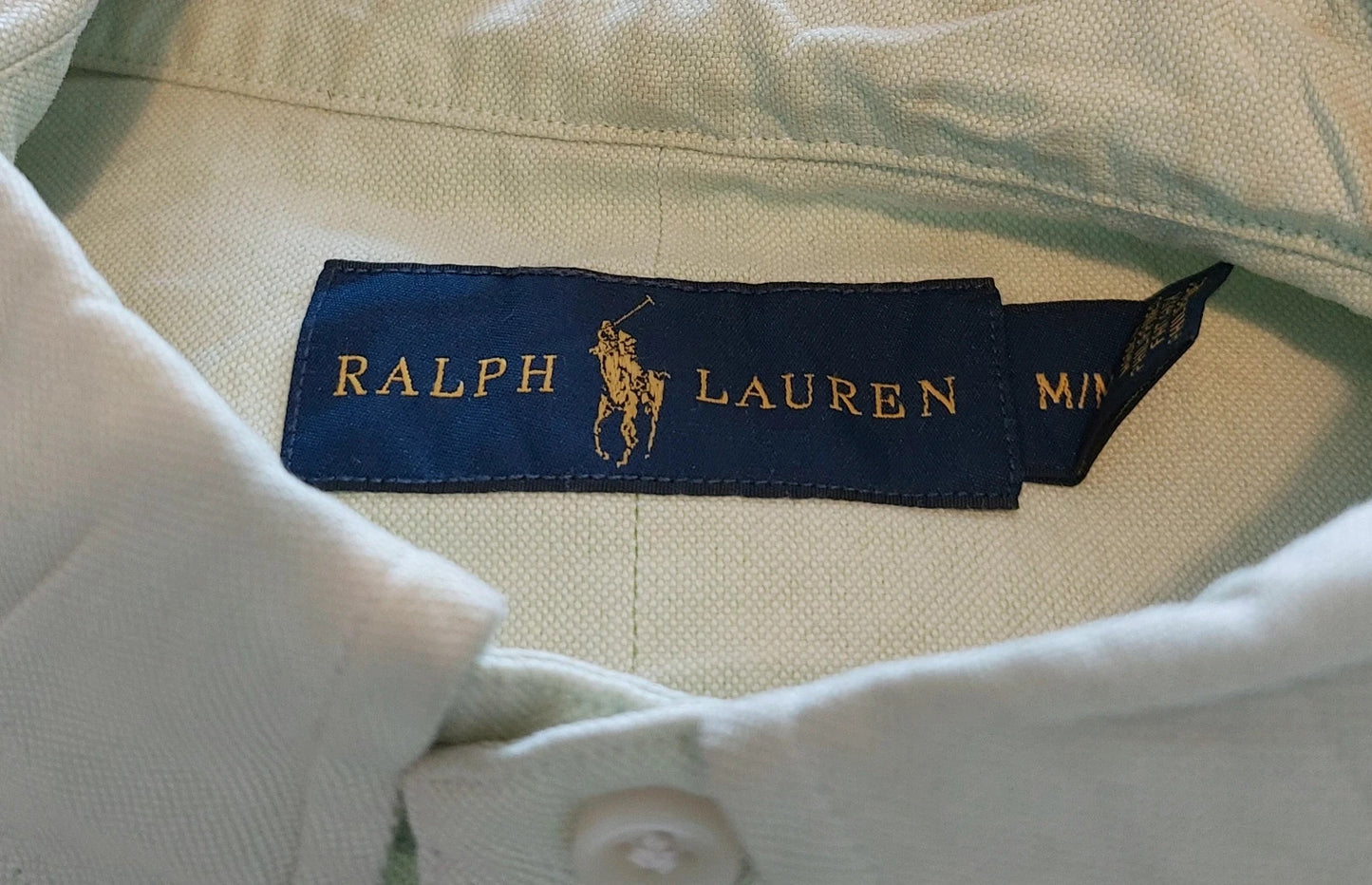 Polo Ralph Lauren overhemd maat M mintgroen