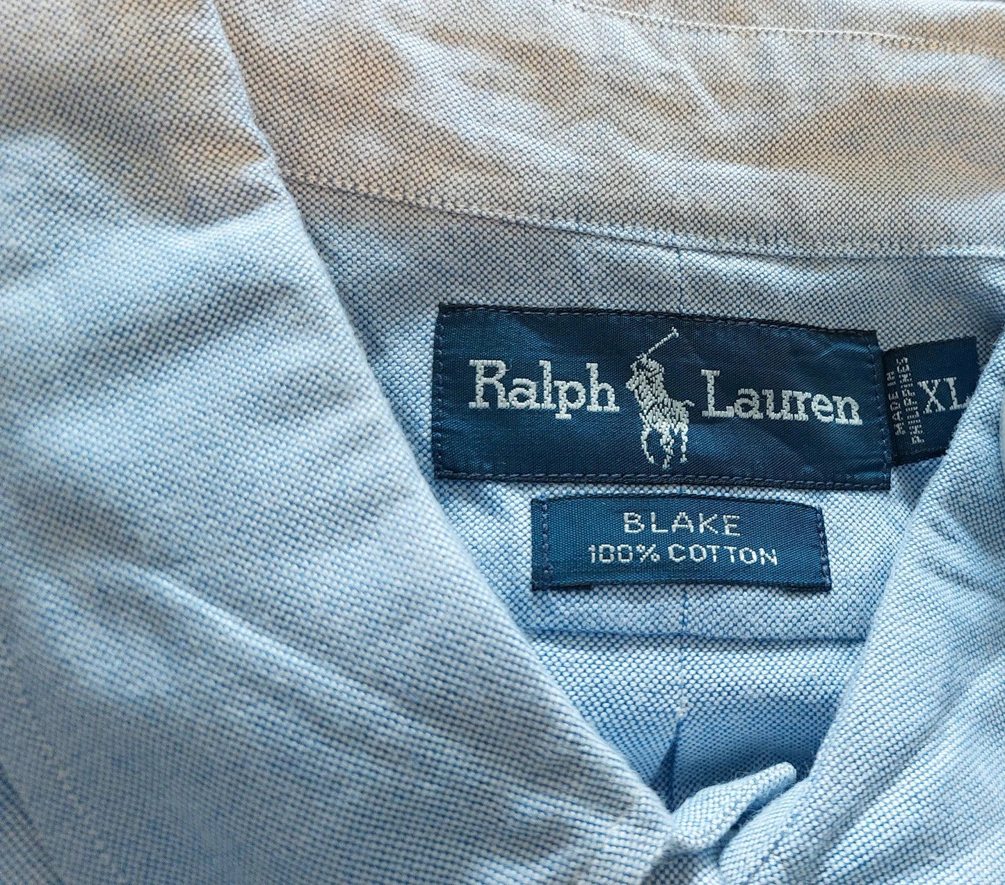 Polo Ralph Lauren overhemd maat XL lichtblauw