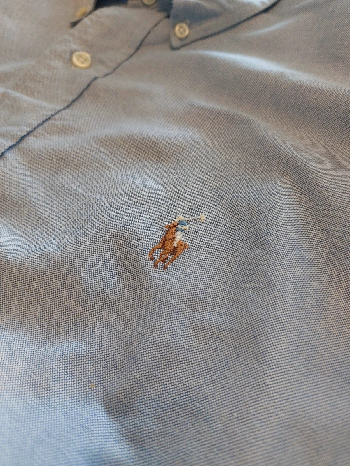 Polo Ralph Lauren overhemd maat XL lichtblauw