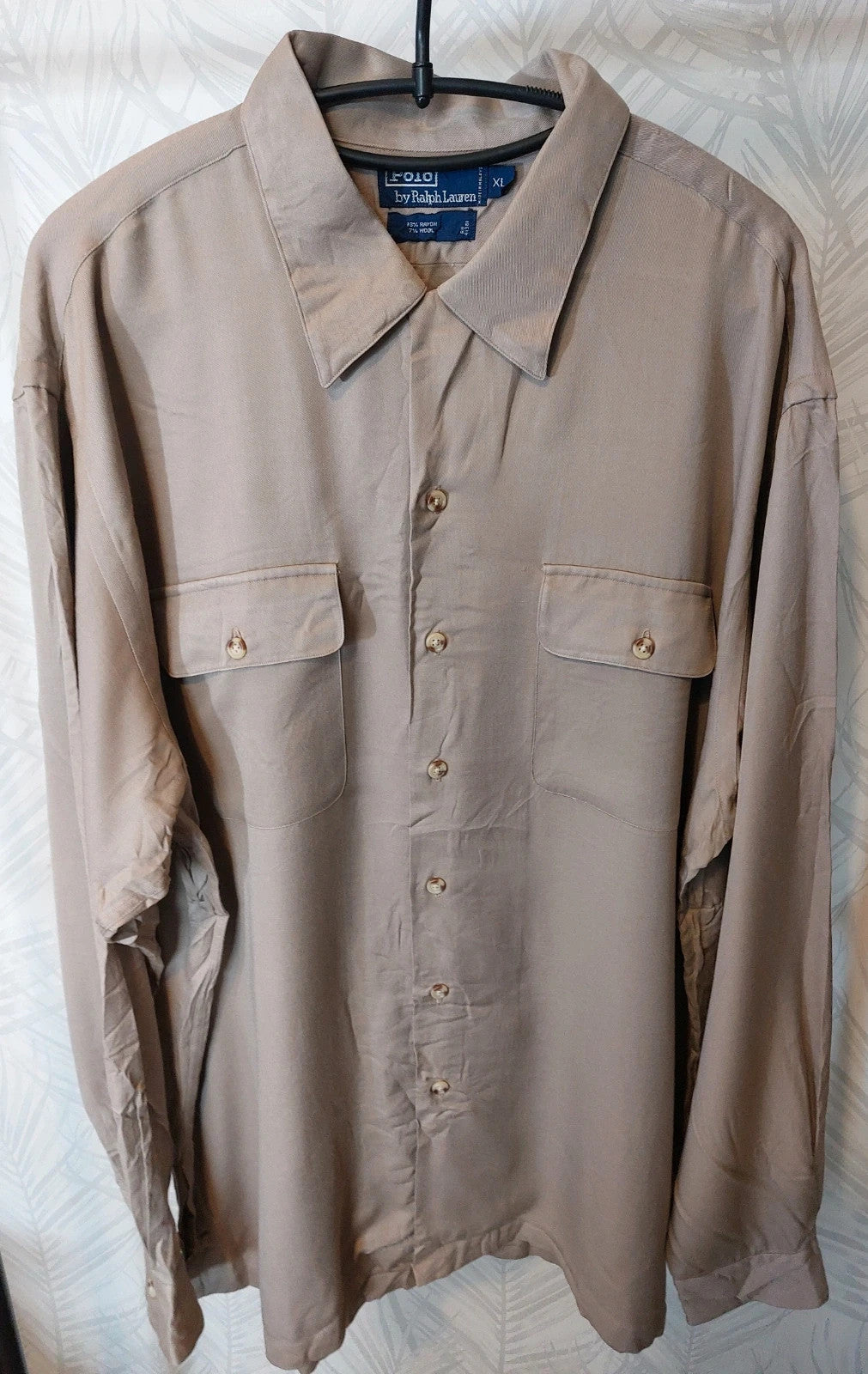 Polo Ralph Lauren overhemd maat XL beige