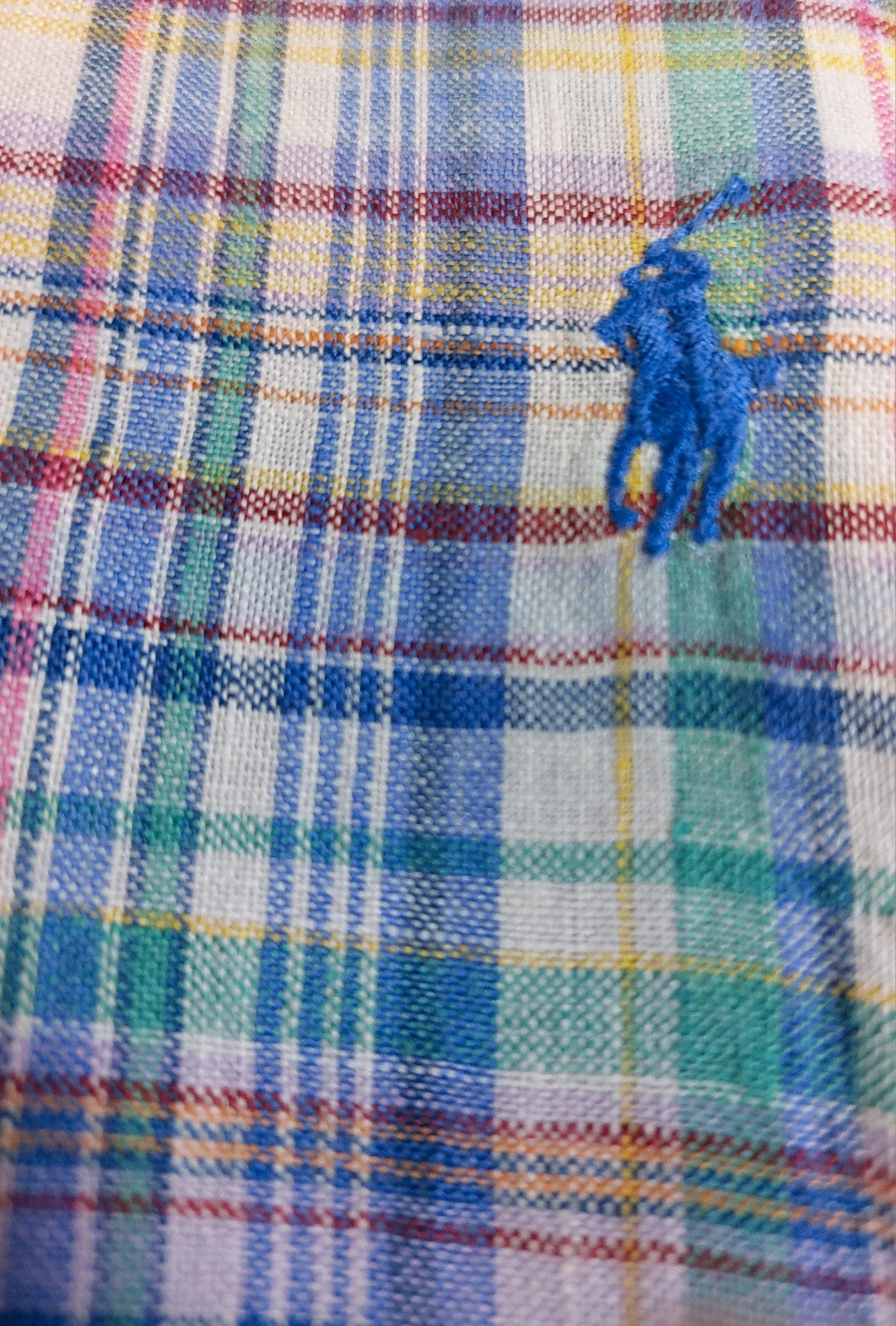 Polo Ralph Lauren overhemd maat 3XL geruit meerkleurig