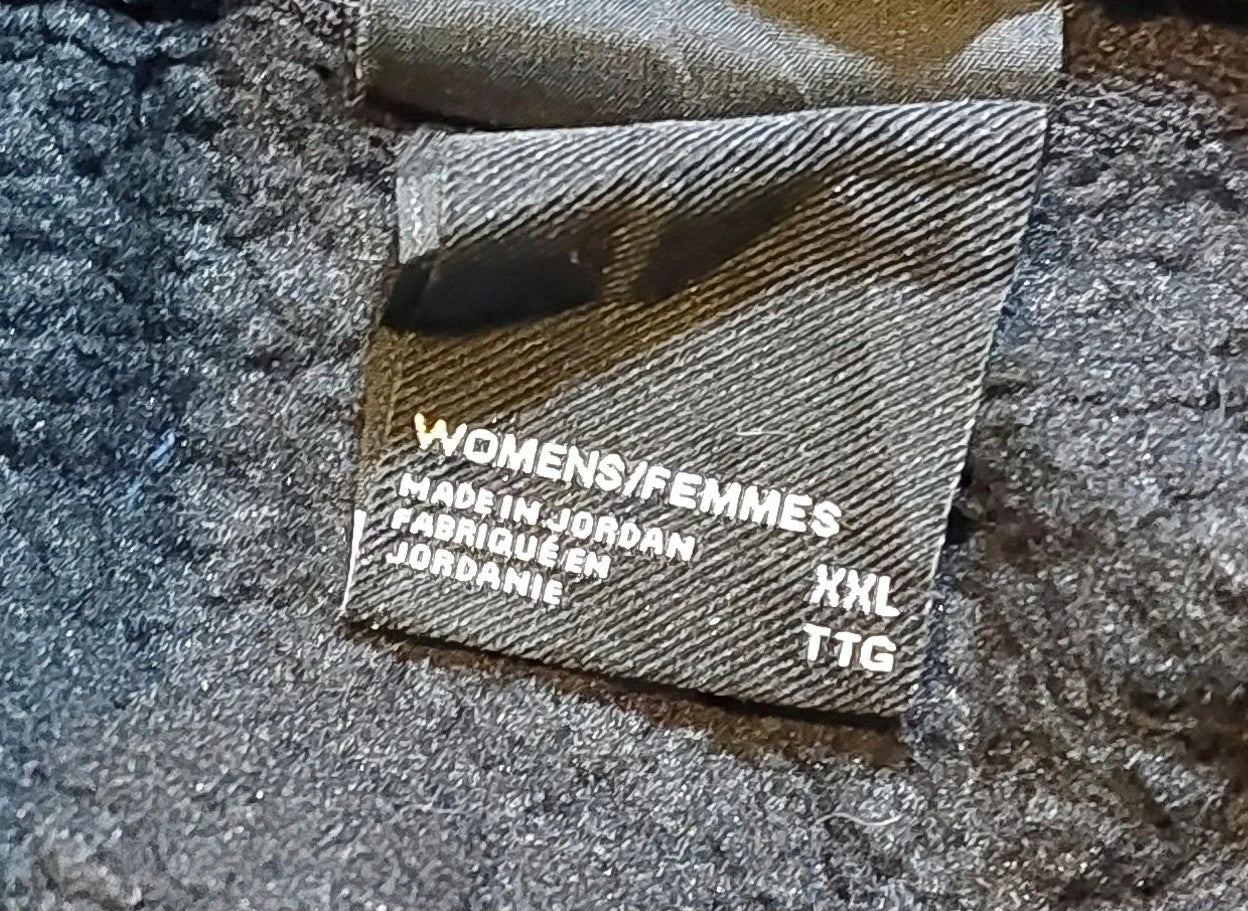 The North Face fleece jas dames maat XXL zwart