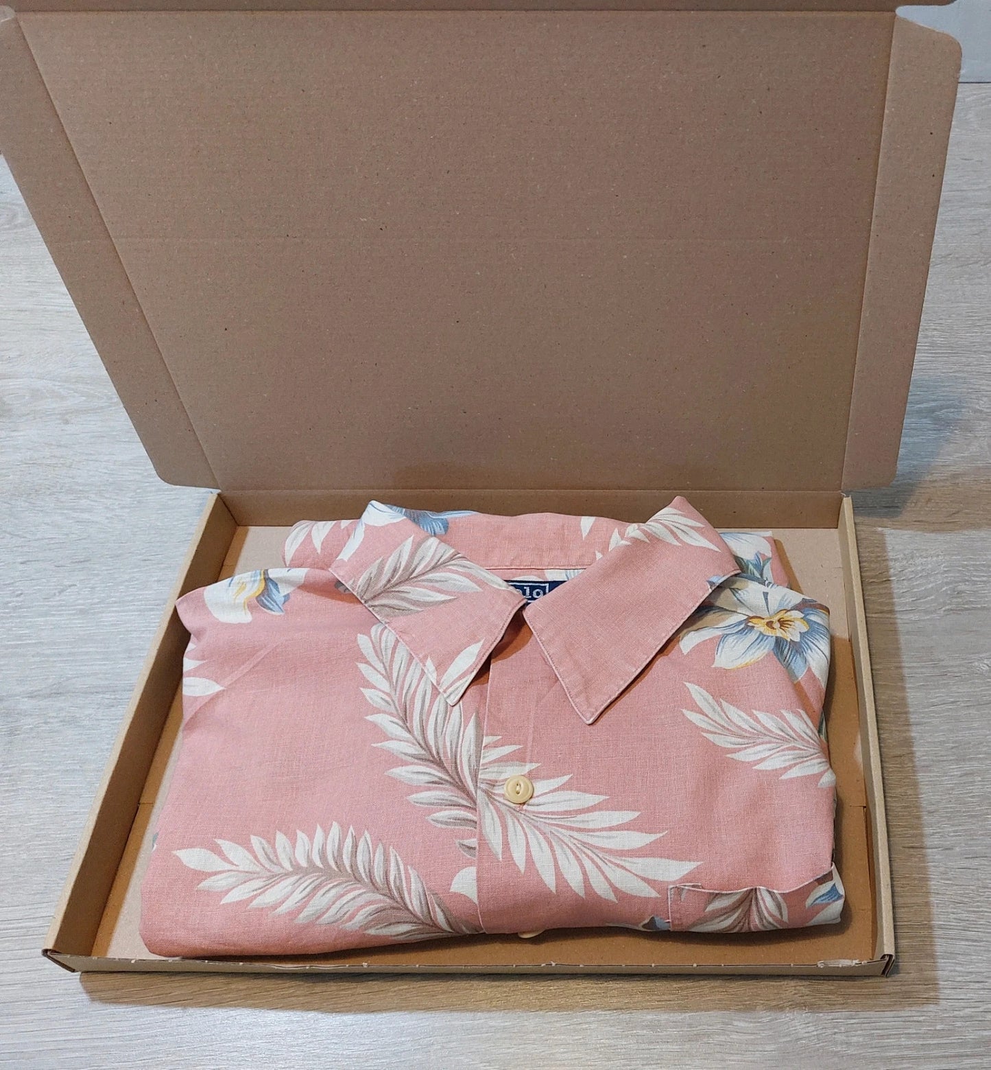 Polo Ralph Lauren shirt size L pink/flowers