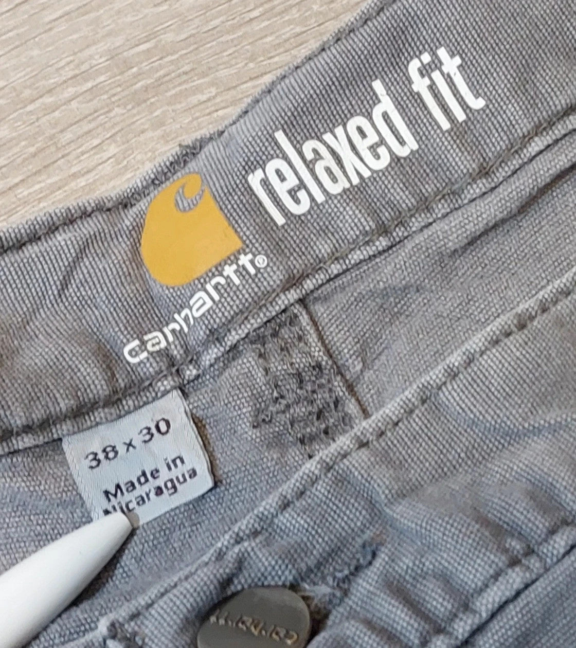 Carhartt pants Grey size 38x30