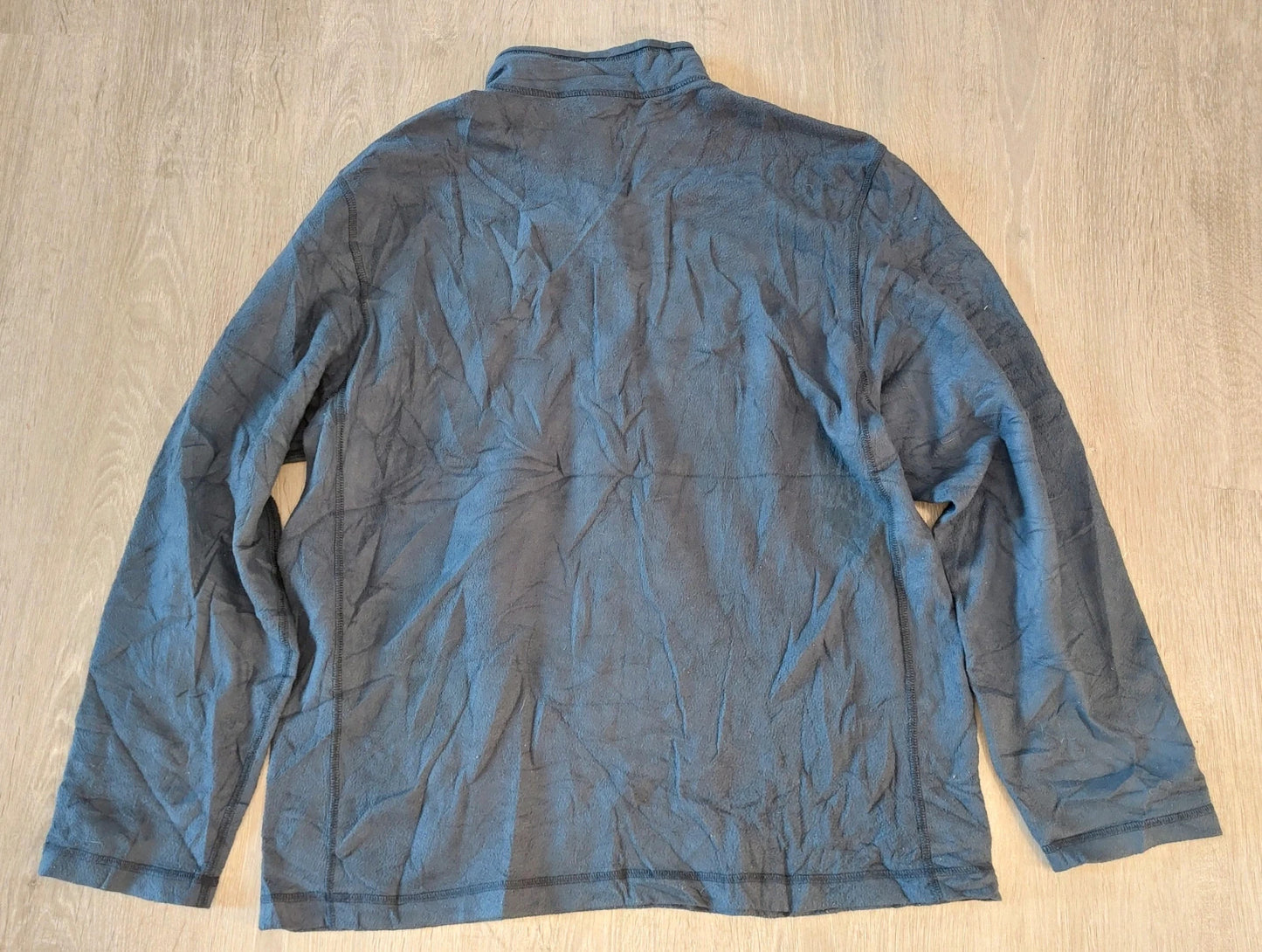 The North Face fleece Jacket men size L blue