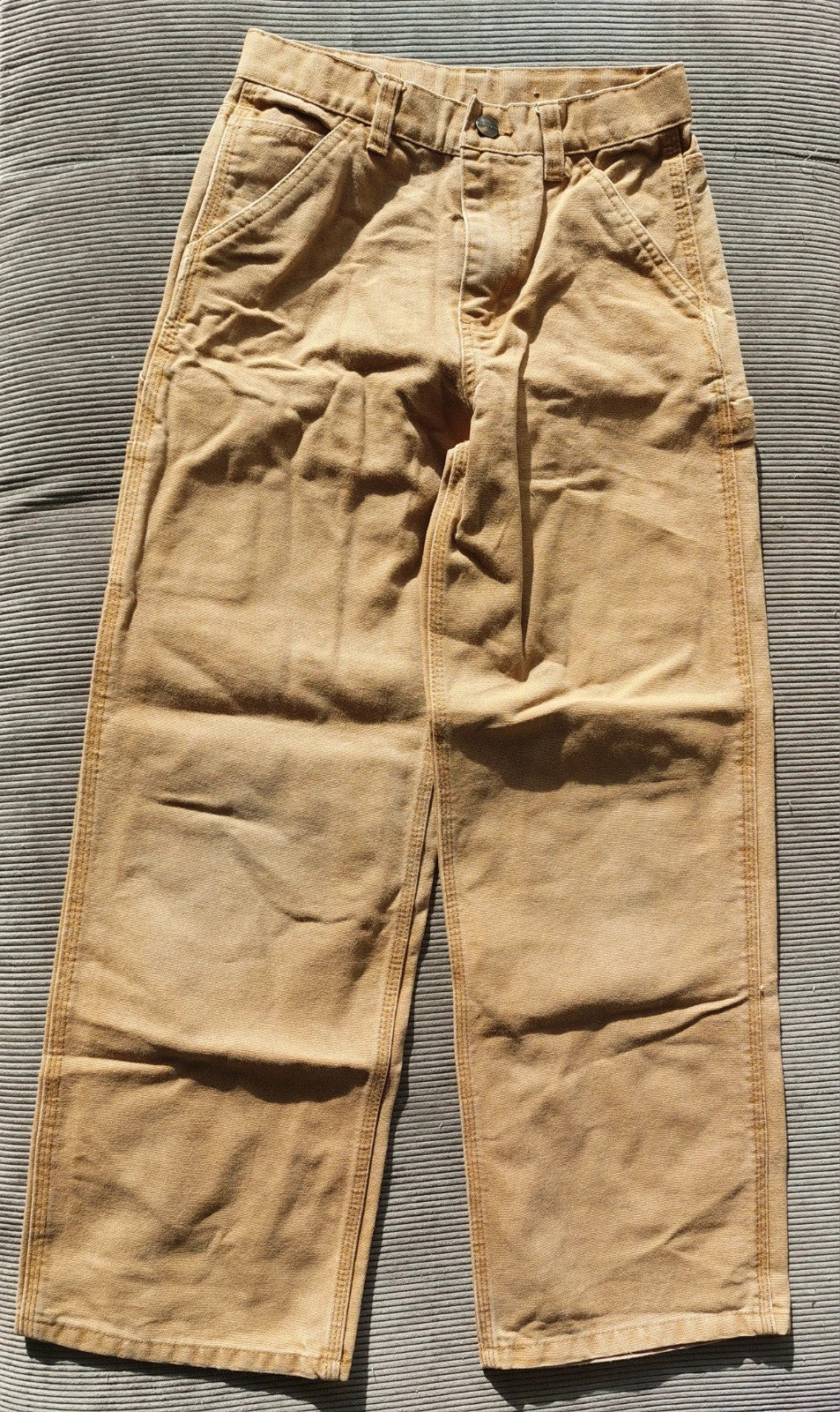 Carhartt pants brown/ sand/ mustard size 12 (XXS)