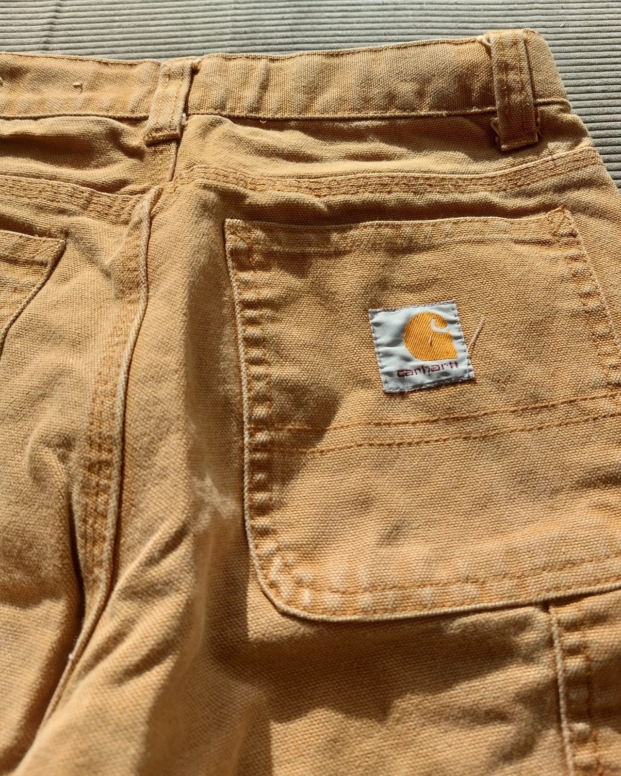 Carhartt pants brown/ sand/ mustard size 12 (XXS)