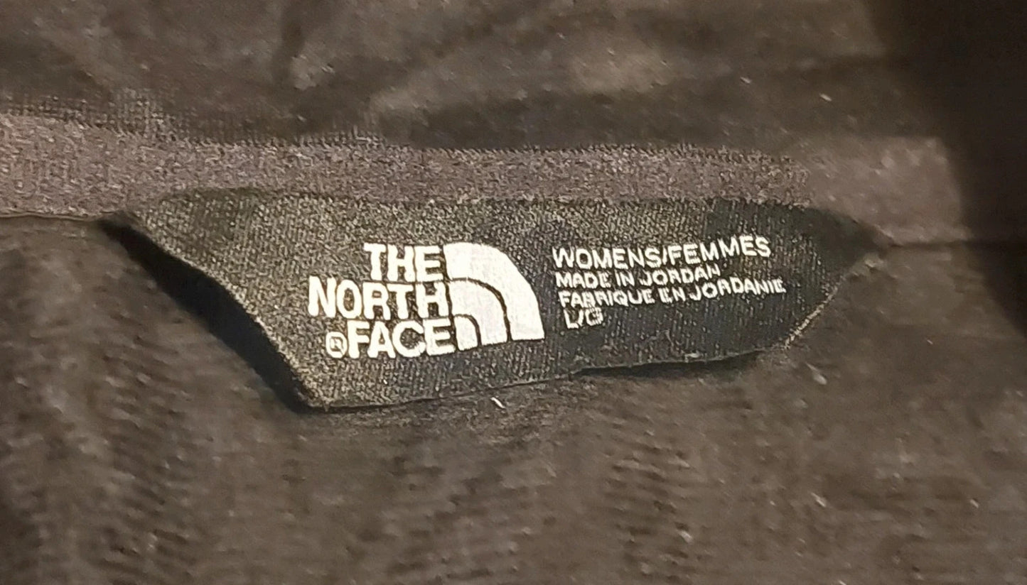 The North Face fleece Jacket women size L black