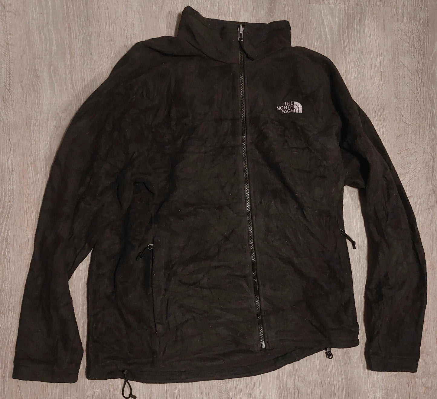 The North Face fleece Jacket men Size L black