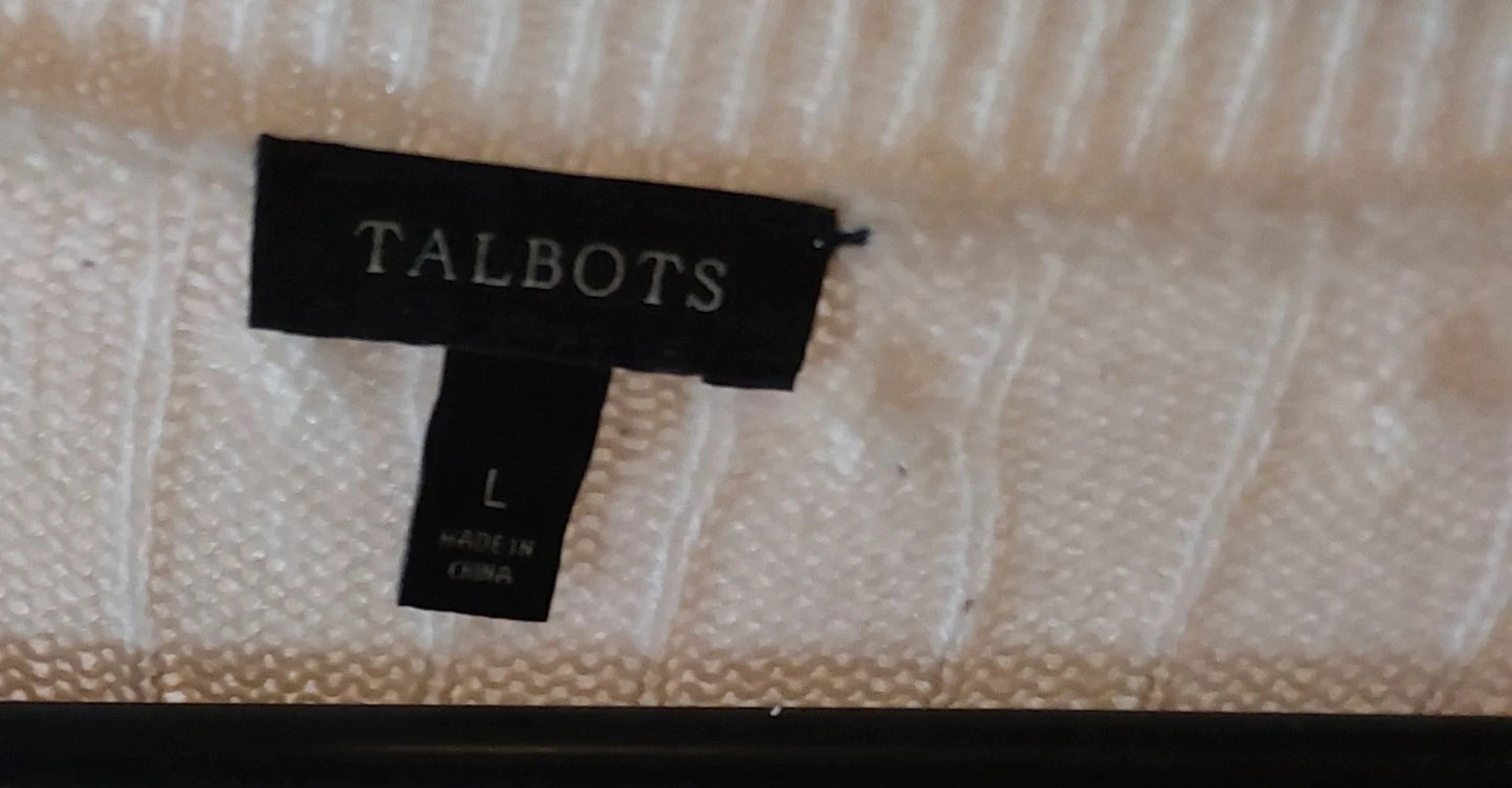 Talbots trui maat L wit