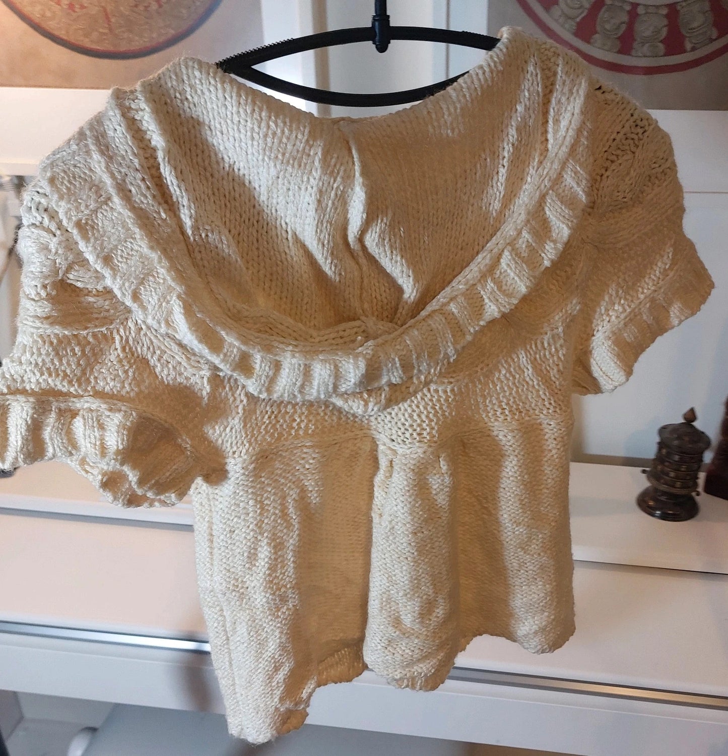 Love By Desing knitted sweater white M (kids)