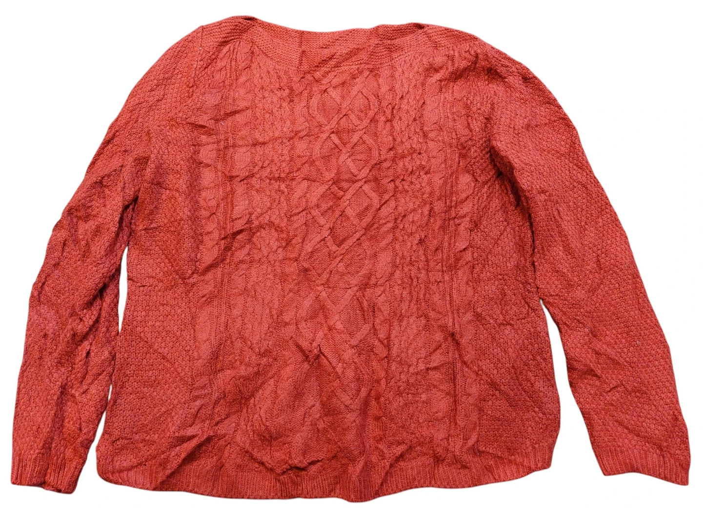 Croft & Barrow knitted sweater L red