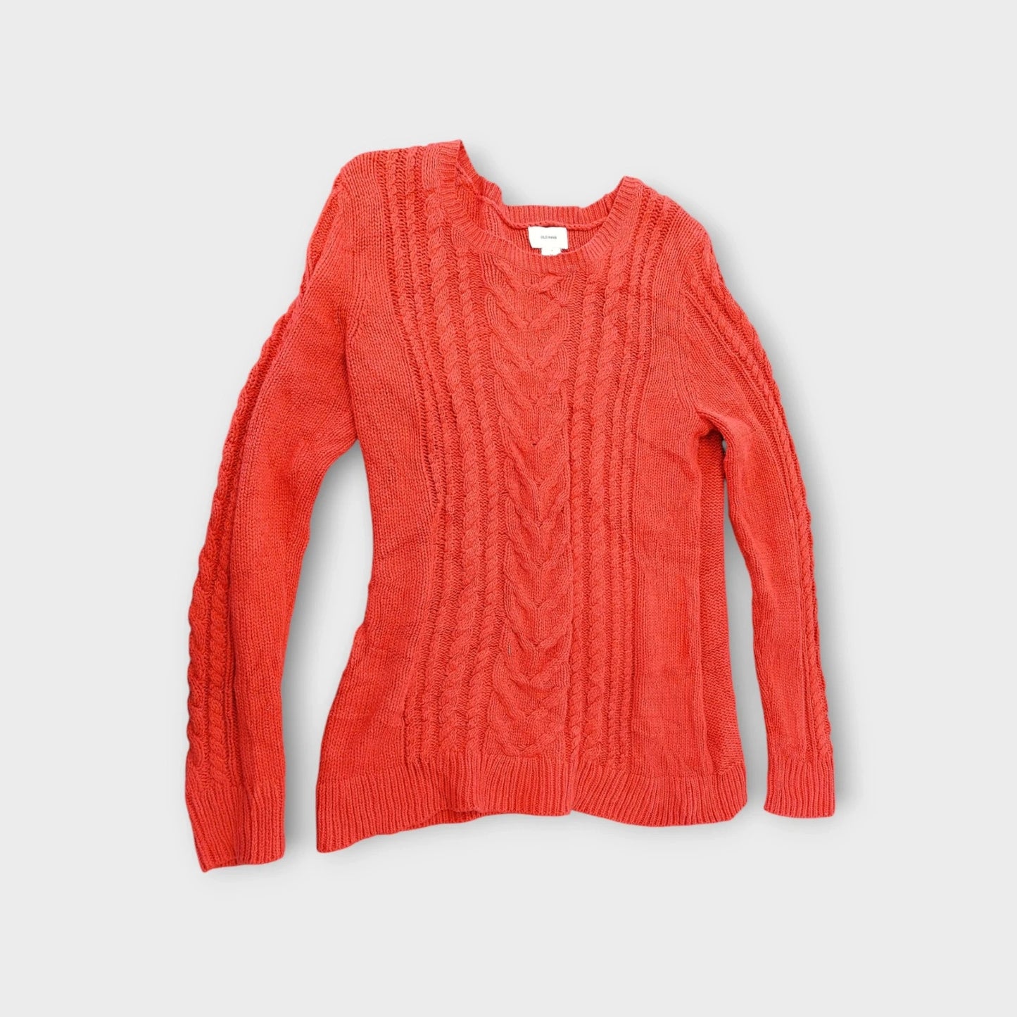 Old Navy knitted sweater M red