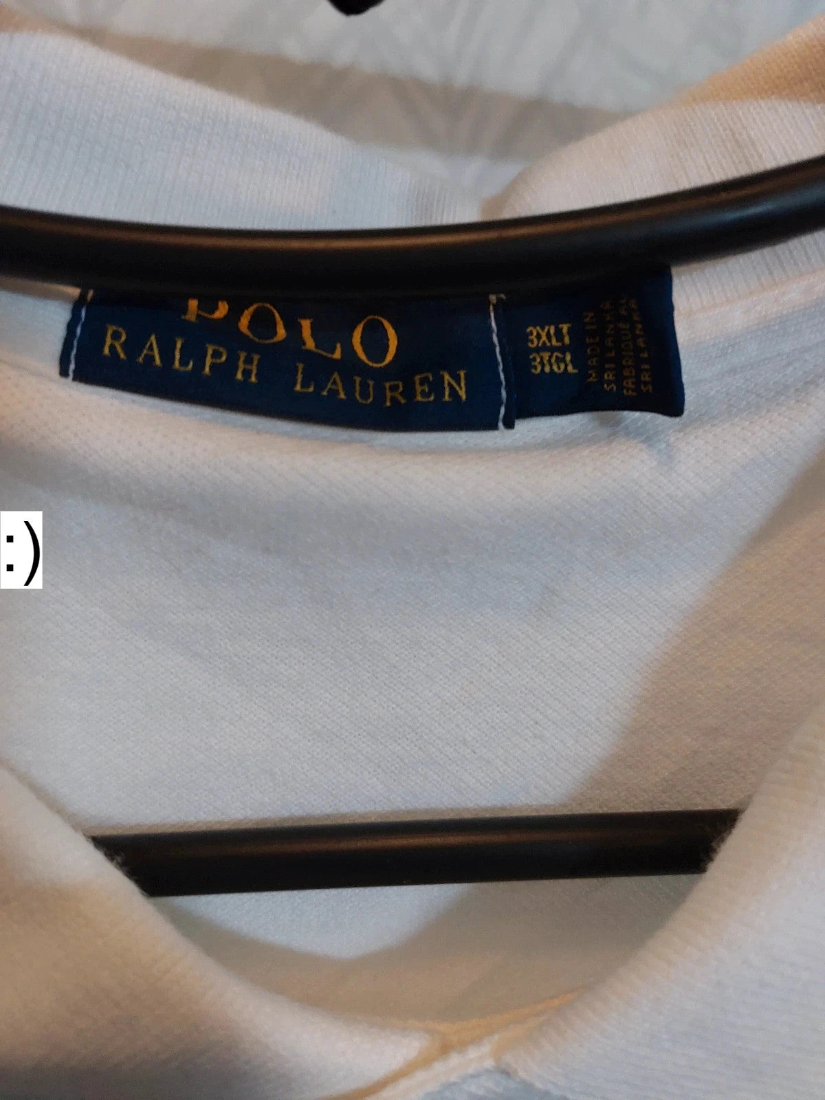 Polo Ralph Lauren 3xl wit USA.