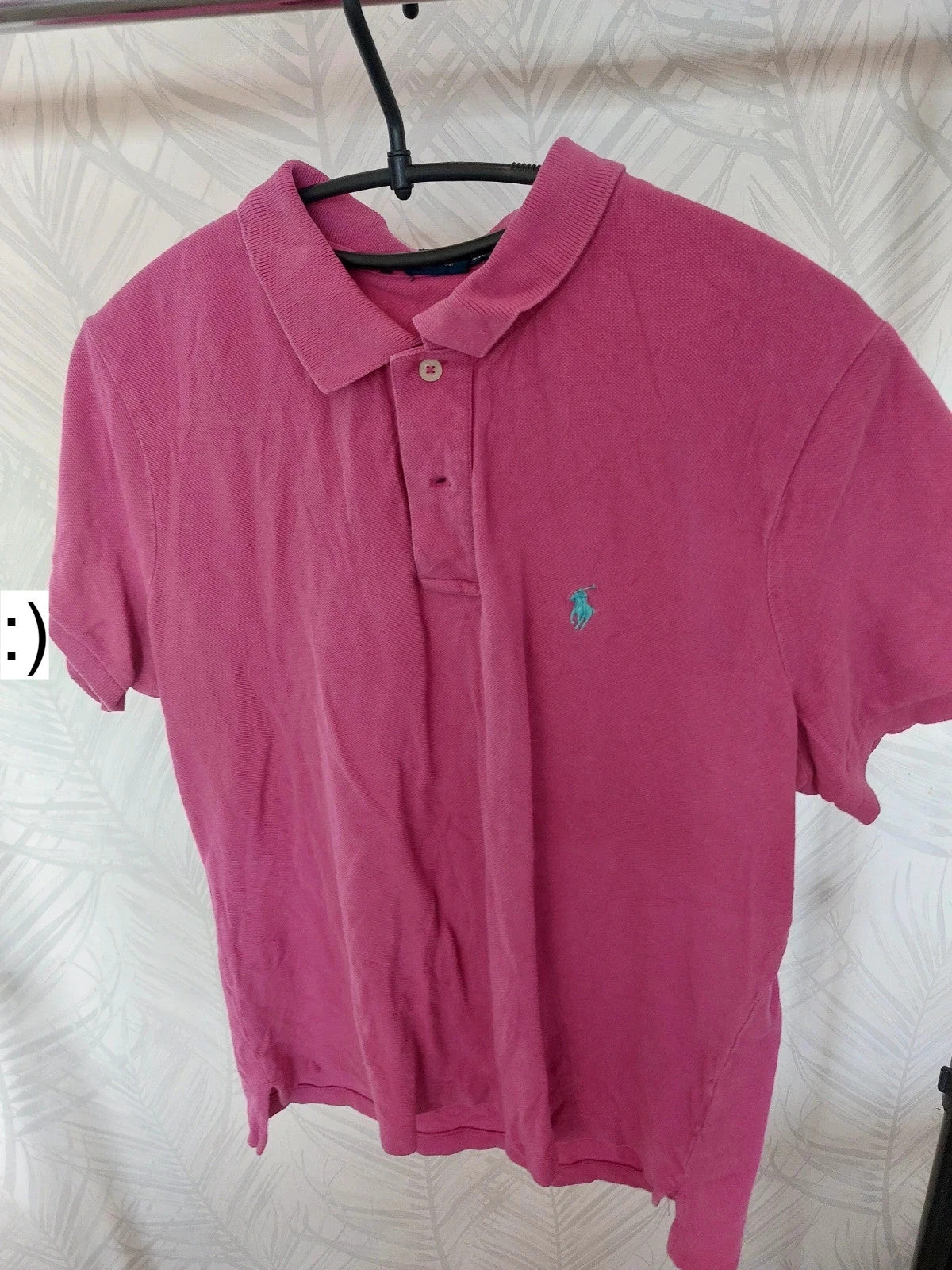 Polo Ralph Lauren roze, maat XL (kind)