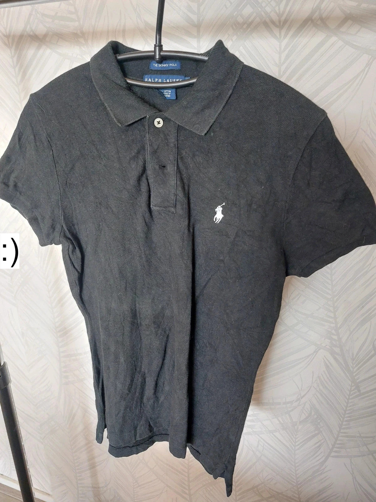 Ralph Lauren - polo donker grijs maat M classic fit