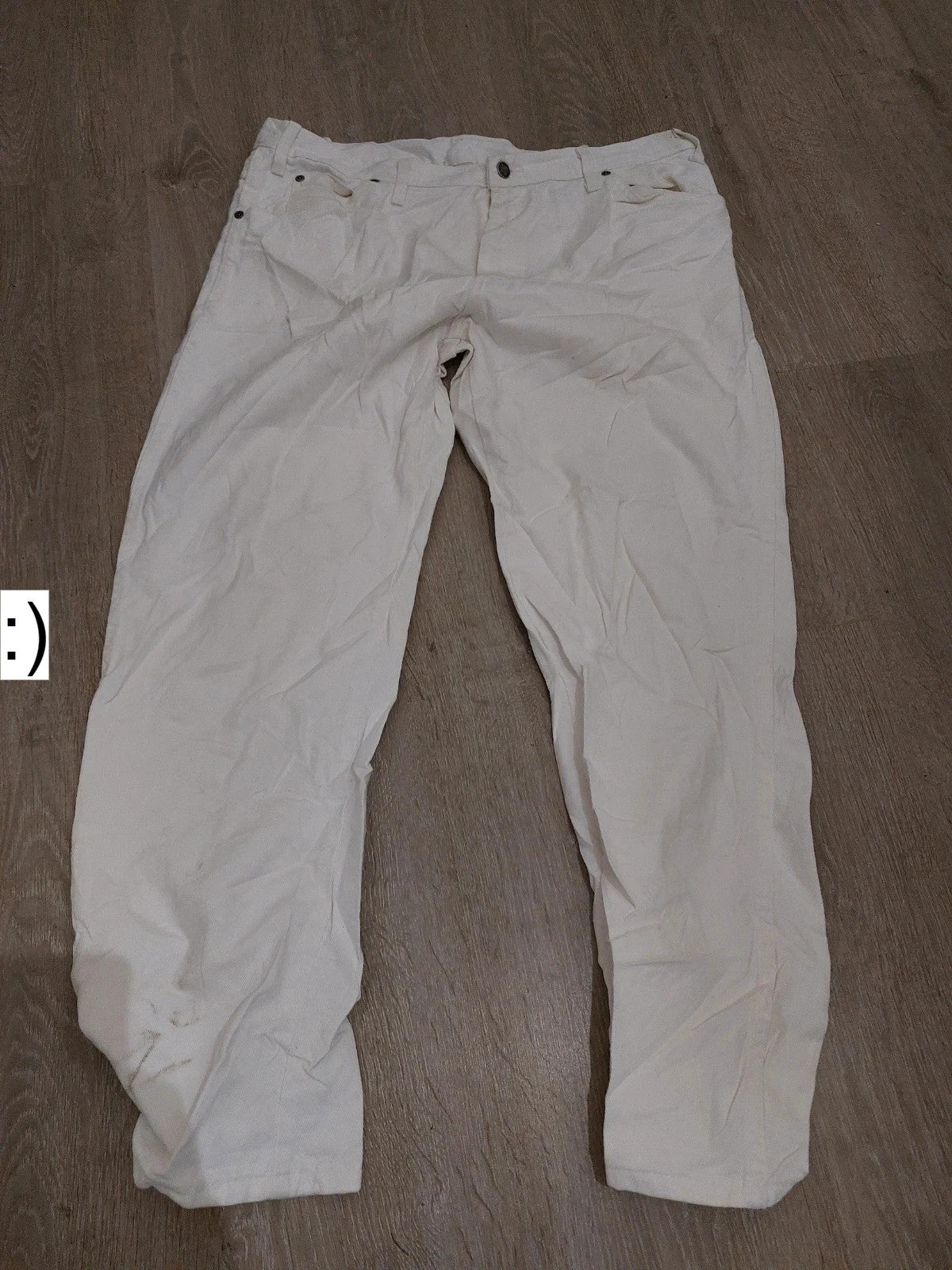 Dickies white pants 38x30