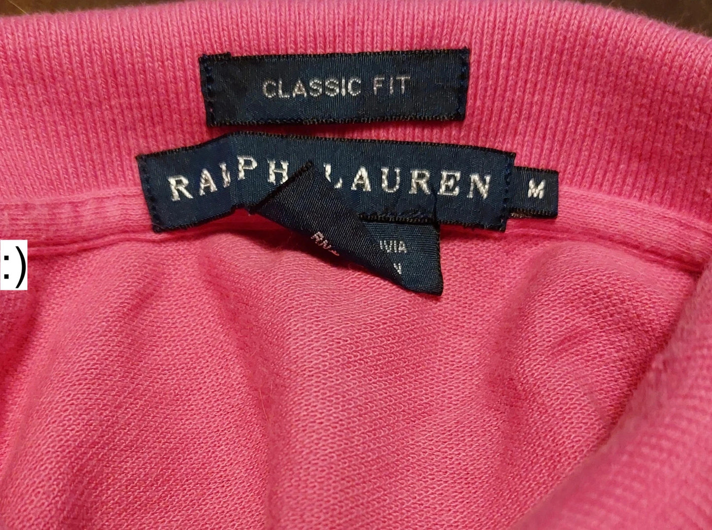 Polo Ralph Lauren roze maat M