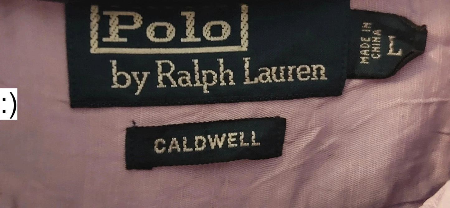 Polo Ralph Lauren overhemd maat L paars