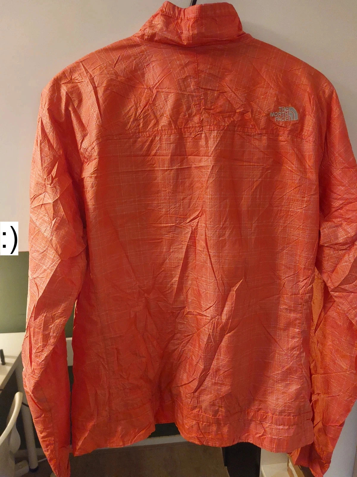 The North Face jas oranje maat L