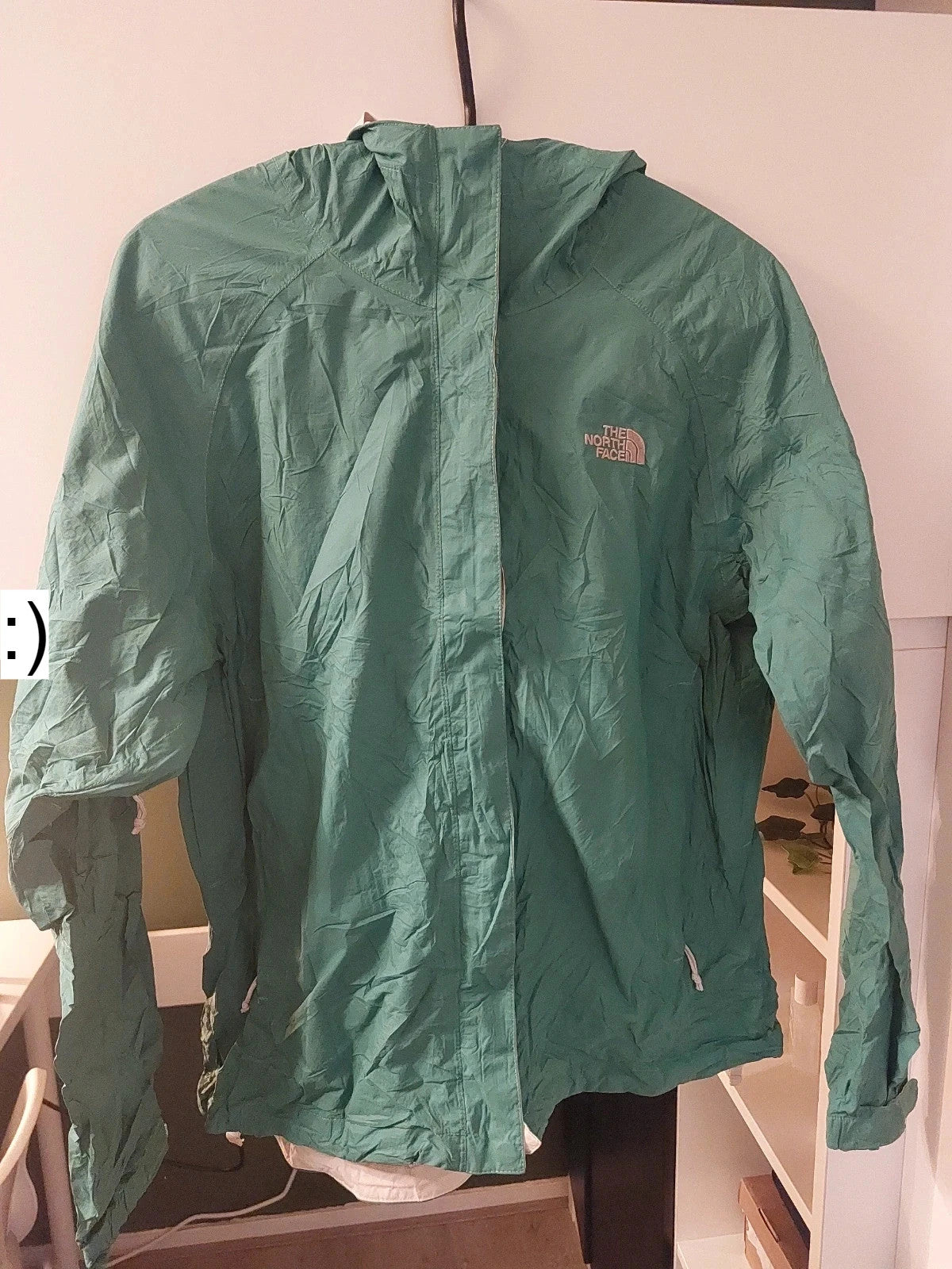 The North Face jas dames maat M groen