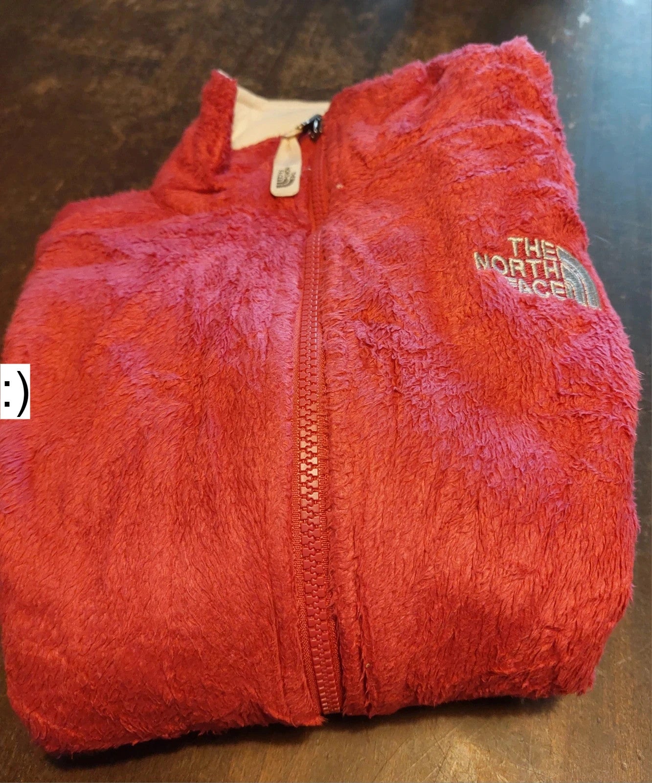 The North Face fleece jas dames maat S roze