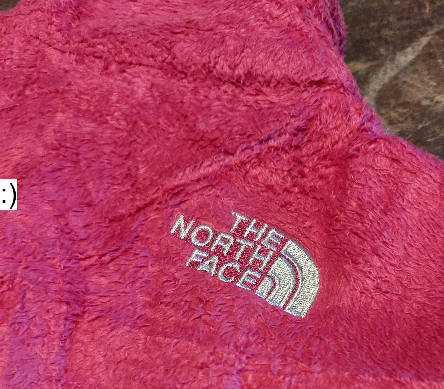 The North Face fleece jas dames maat S roze