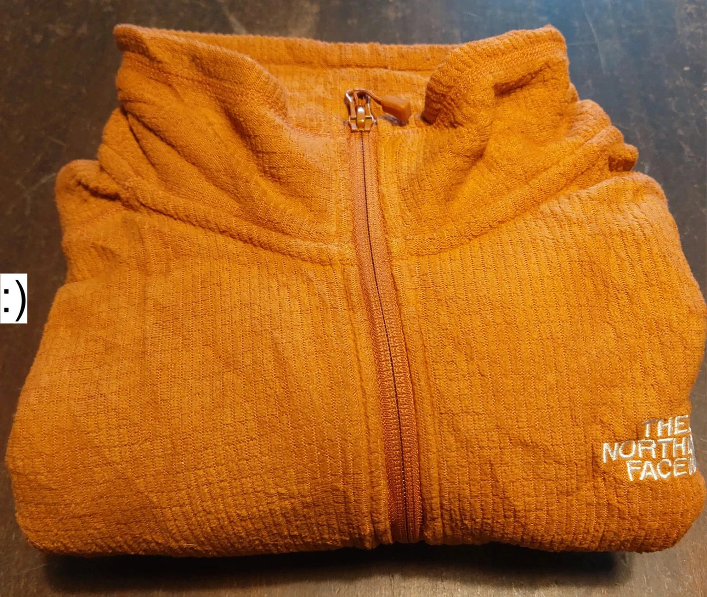 The North Face fleece jas heren maat XL oker