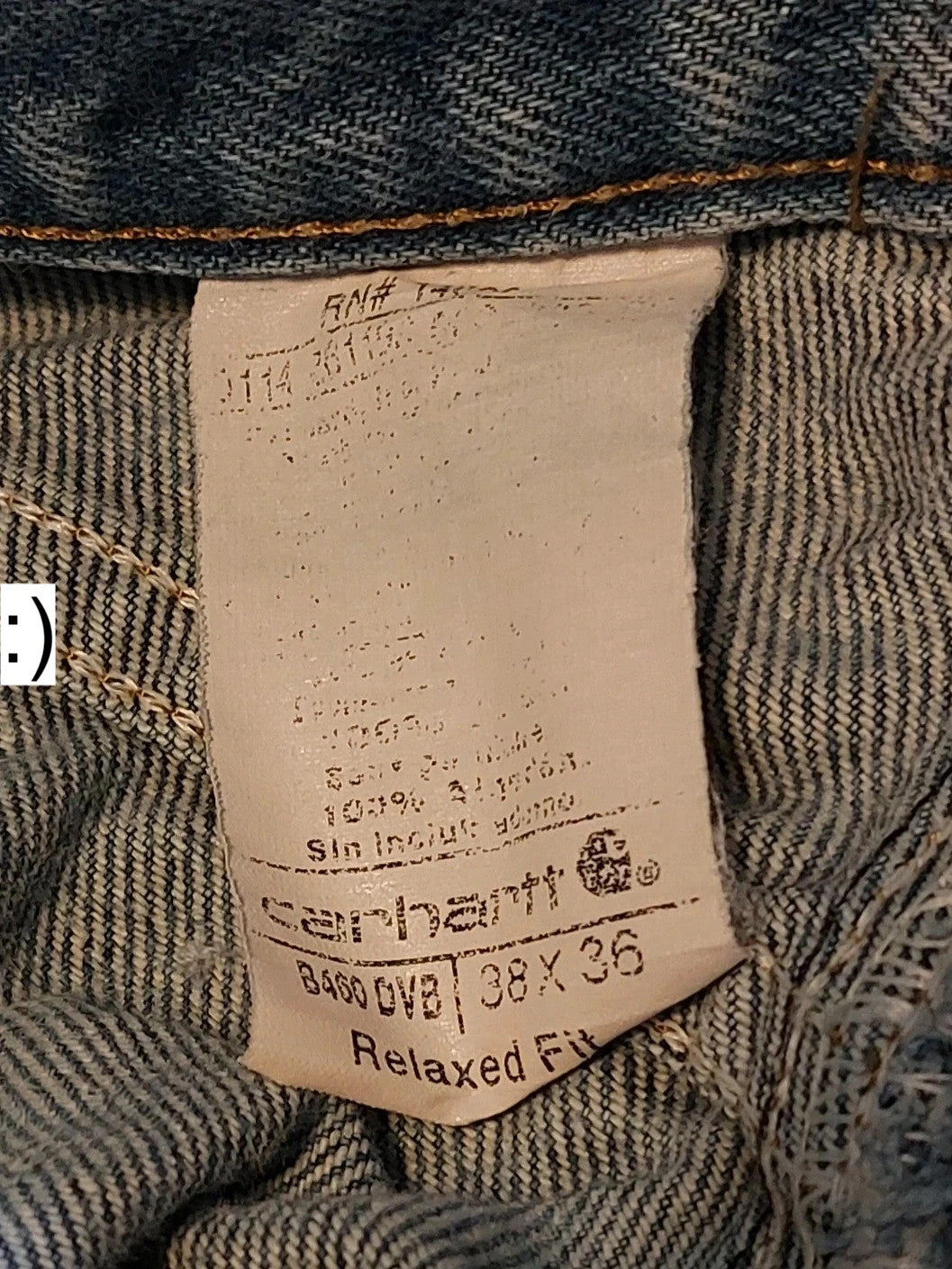 Carhartt Relaxed Fit jeans 38x36