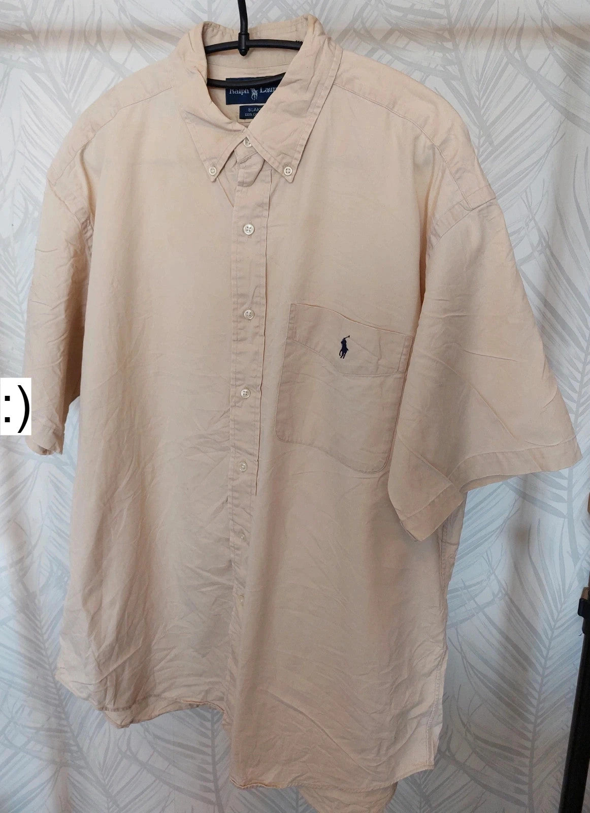 Polo Ralph Lauren overhemd maat L beige