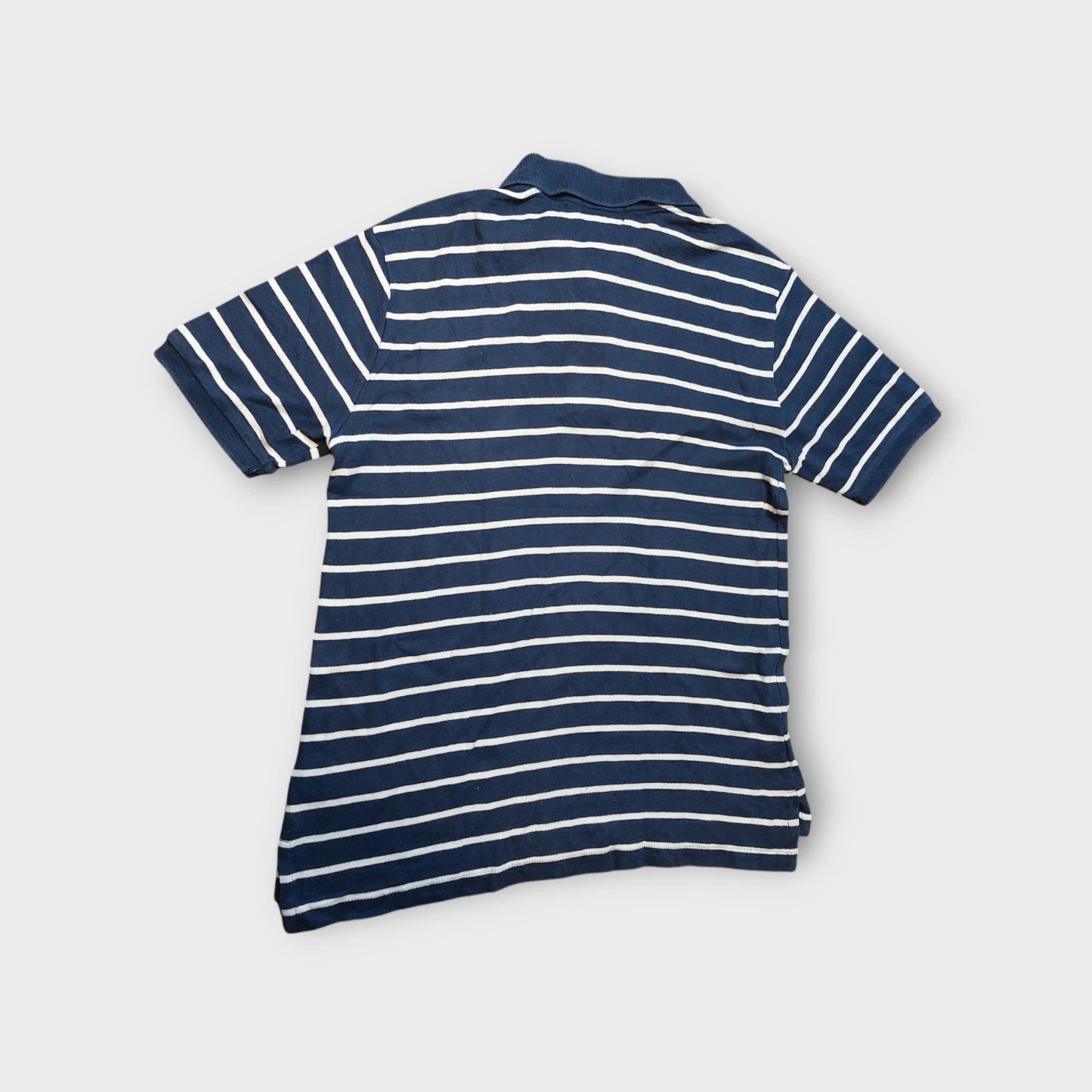 P35 Polo Ralph Lauren blue white stripes L (kids 14-16)