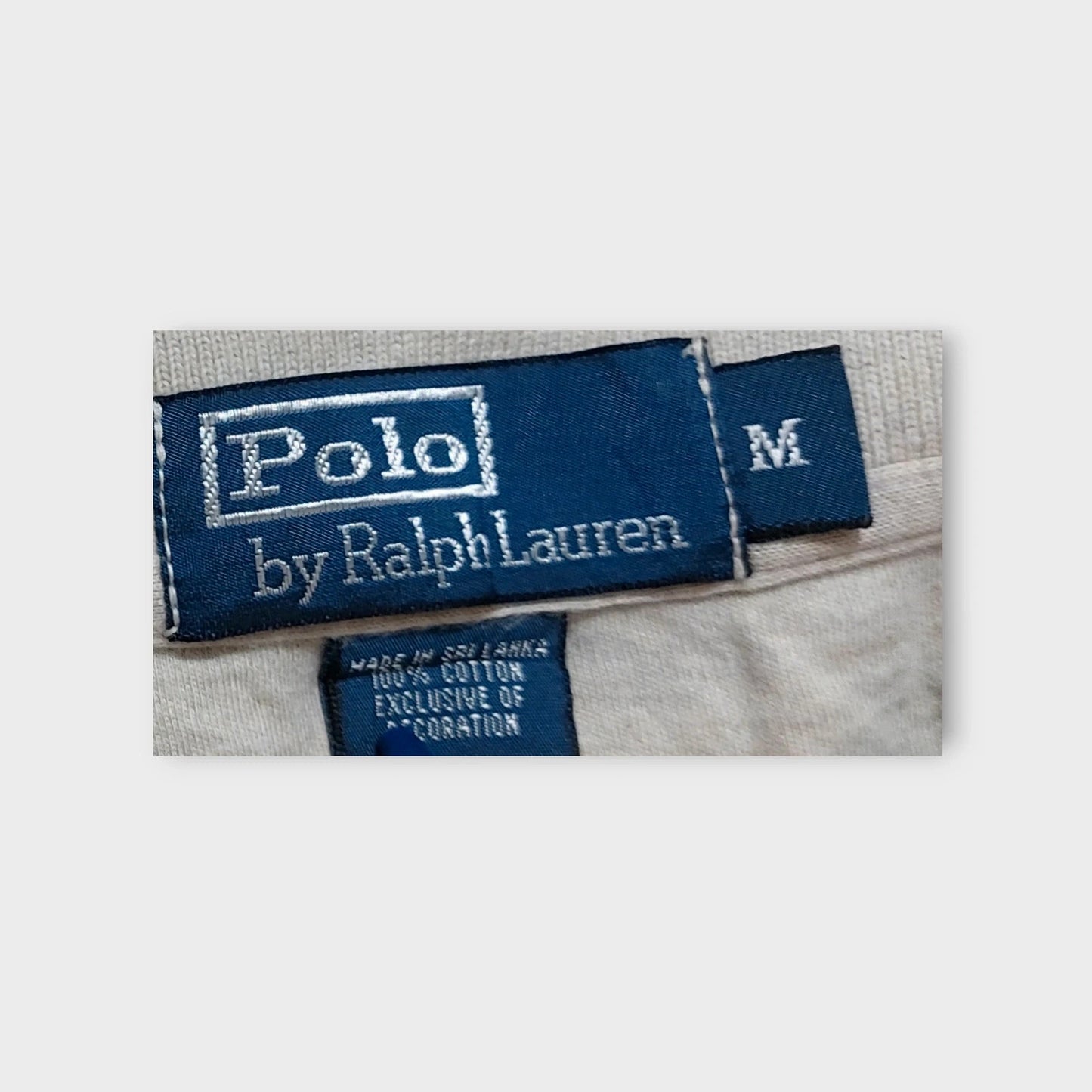 P40 Polo Ralph Lauren size M creme/ beige